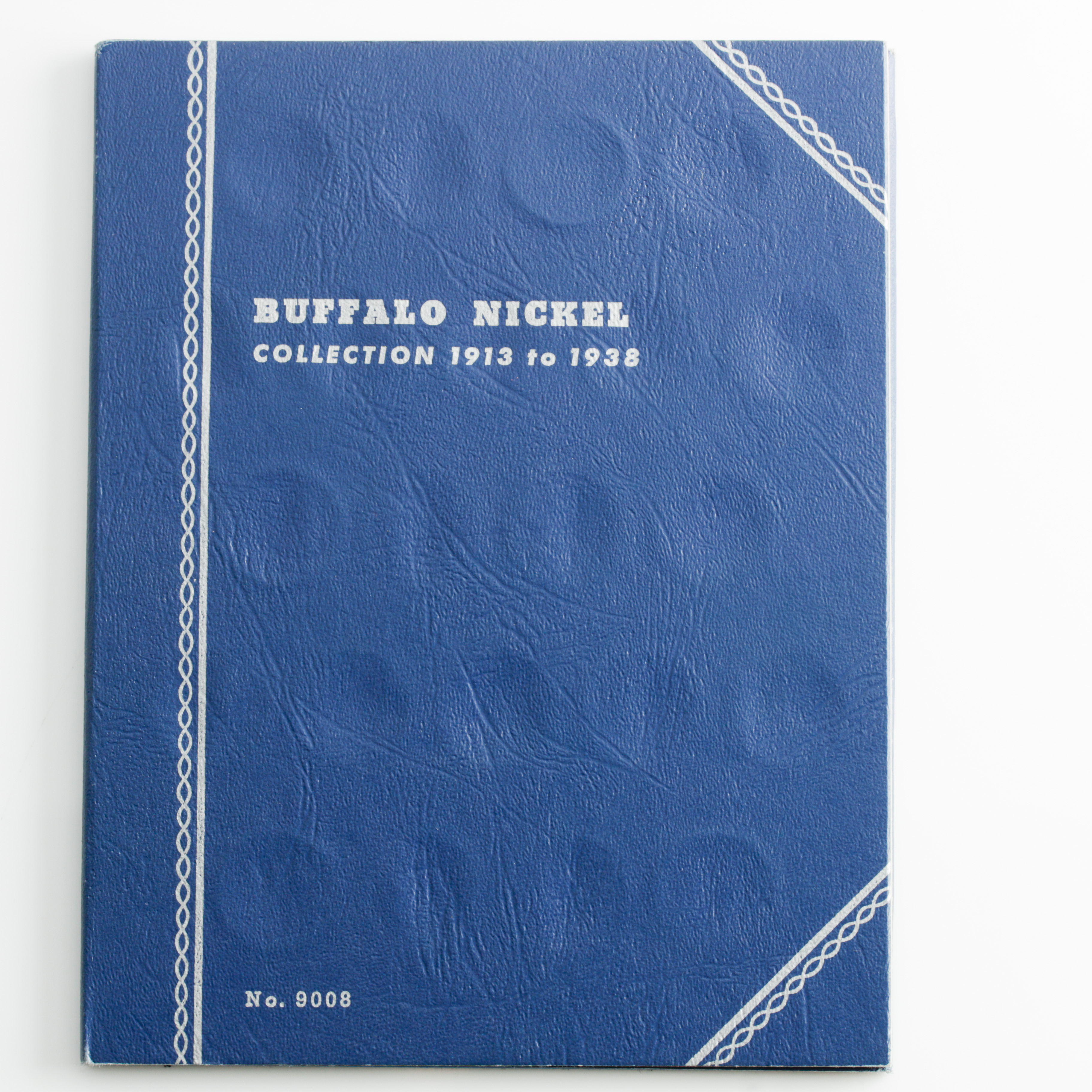 Group of 23 Buffalo Nickels in a Whitman Coin Folder Ranging in Age from 1913 to 1938