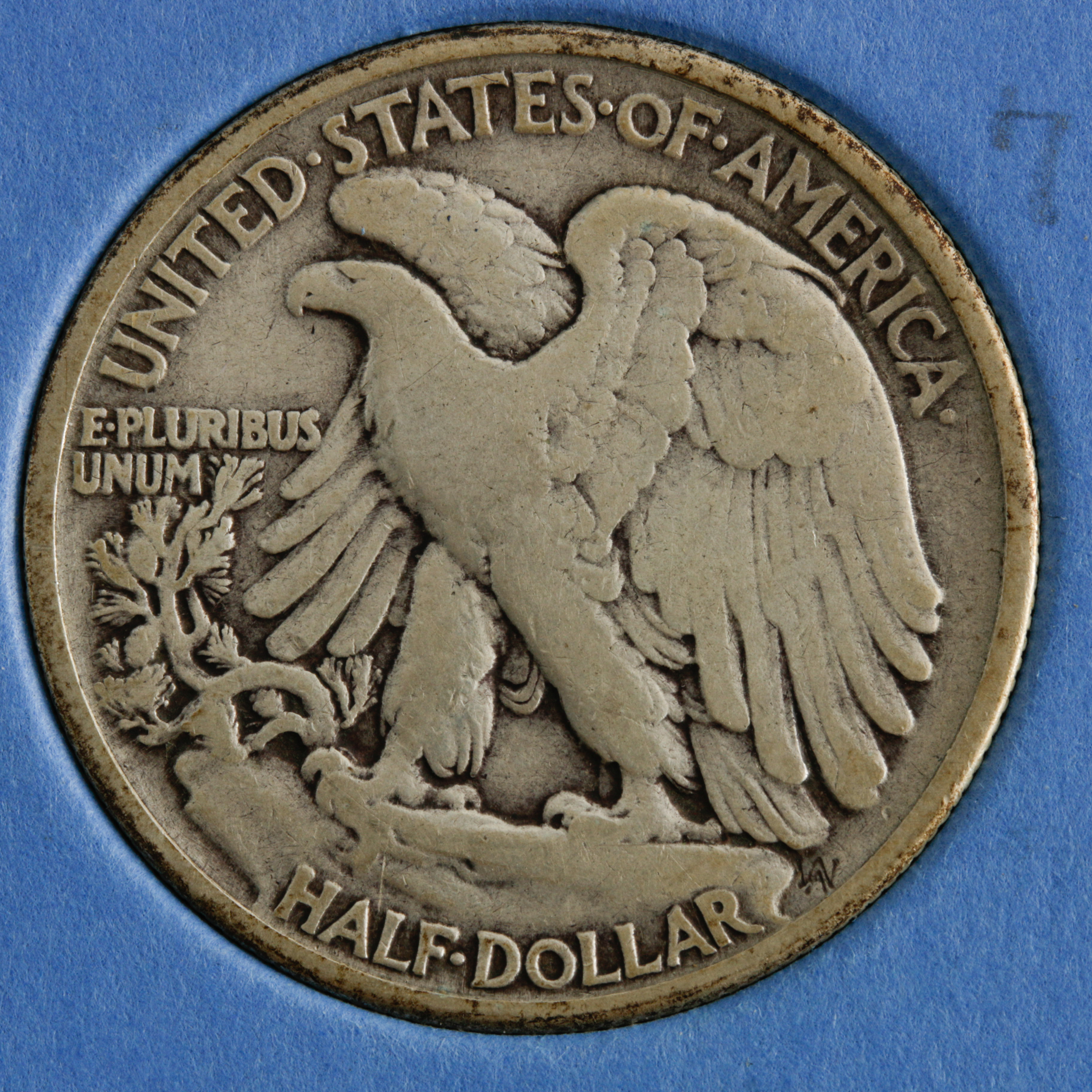 Group of 26 Walking Liberty Silver Half Dollars in a Whitman Coin Folder Ranging in Age from 1937 to 1947