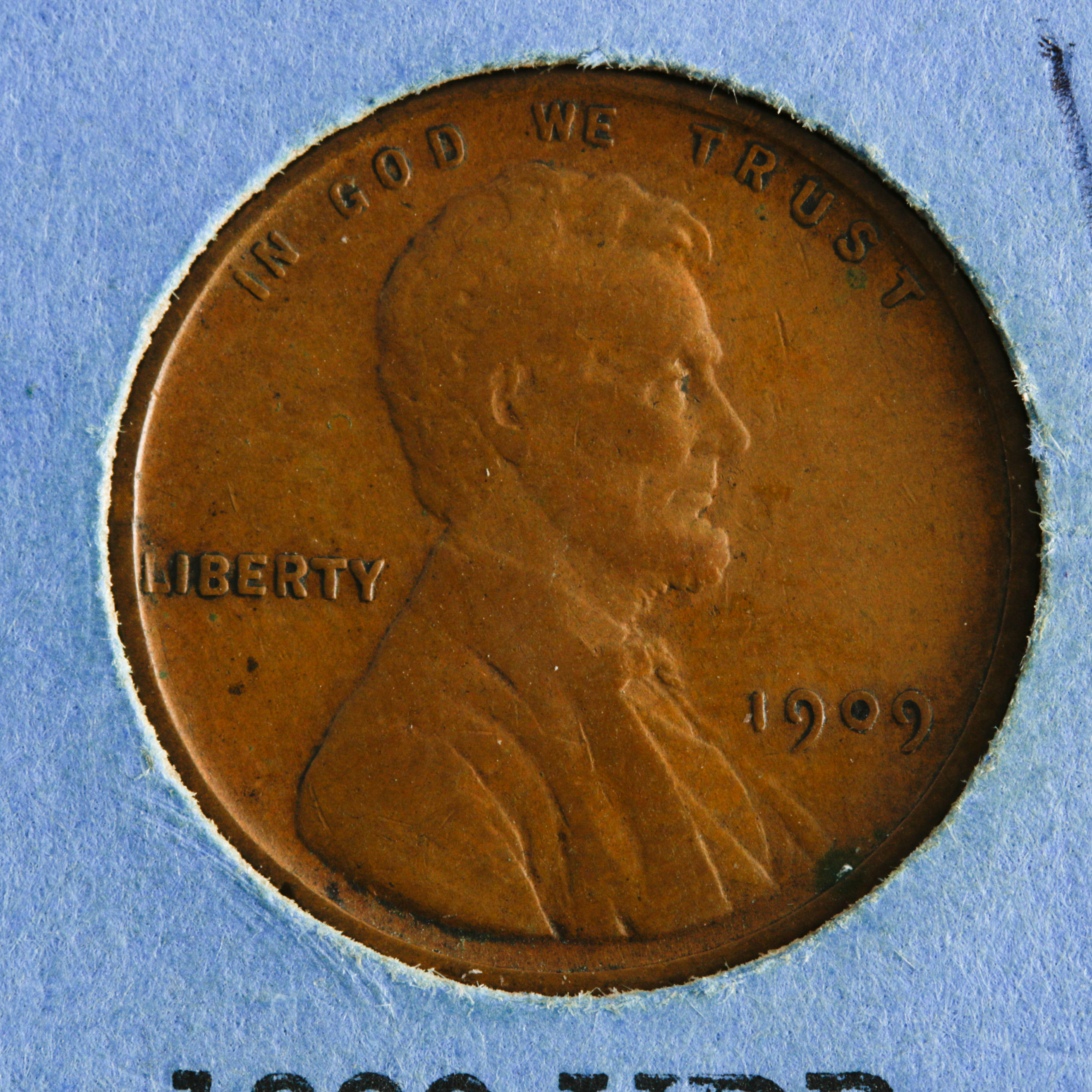 Group of 130 Lincoln Head Cents in Two Whitman Coin Folders Ranging in Age from 1909 to 1968