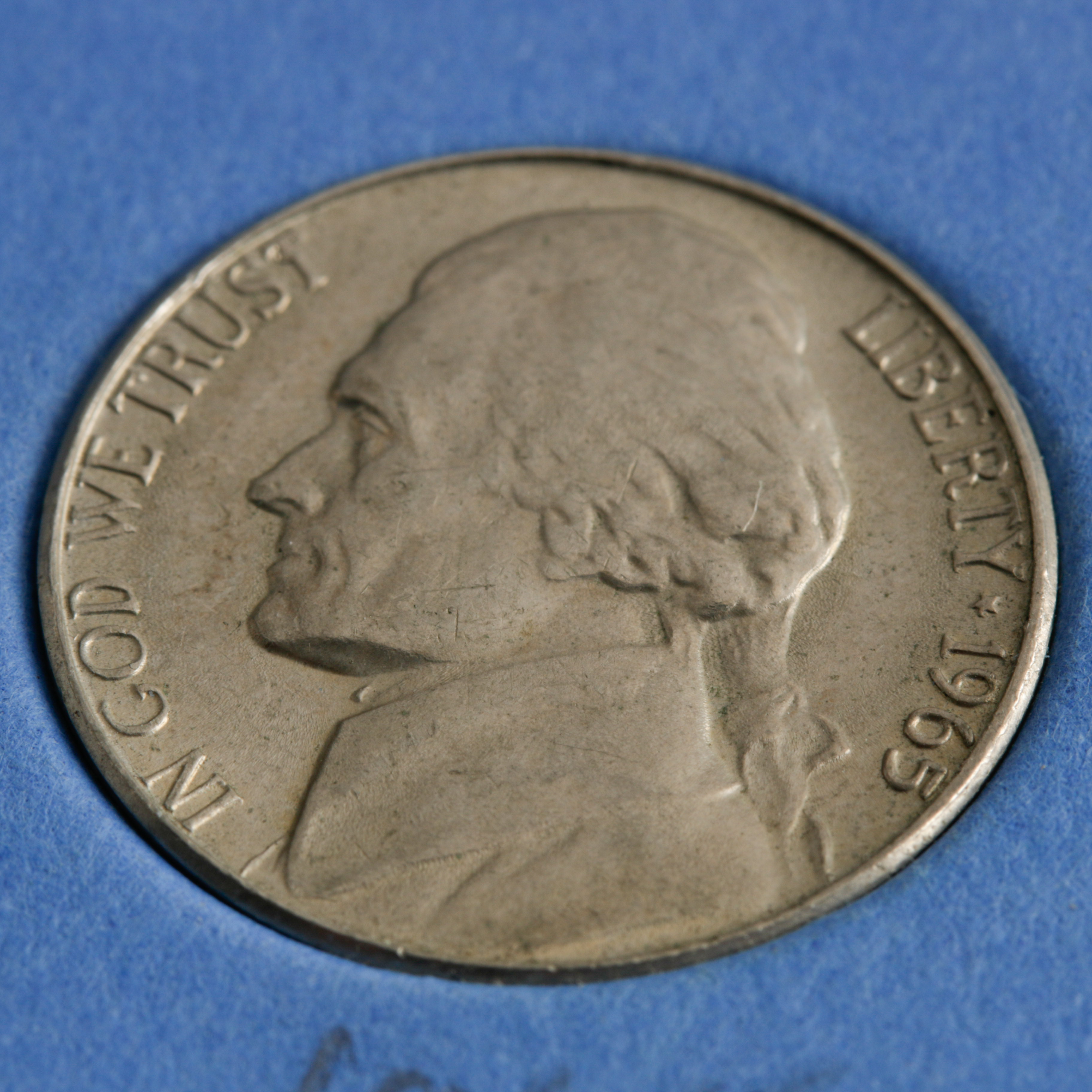 Group of 69 Jefferson Nickels in Two Whitman Coin Folders Ranging in Age from 1938 to 1966