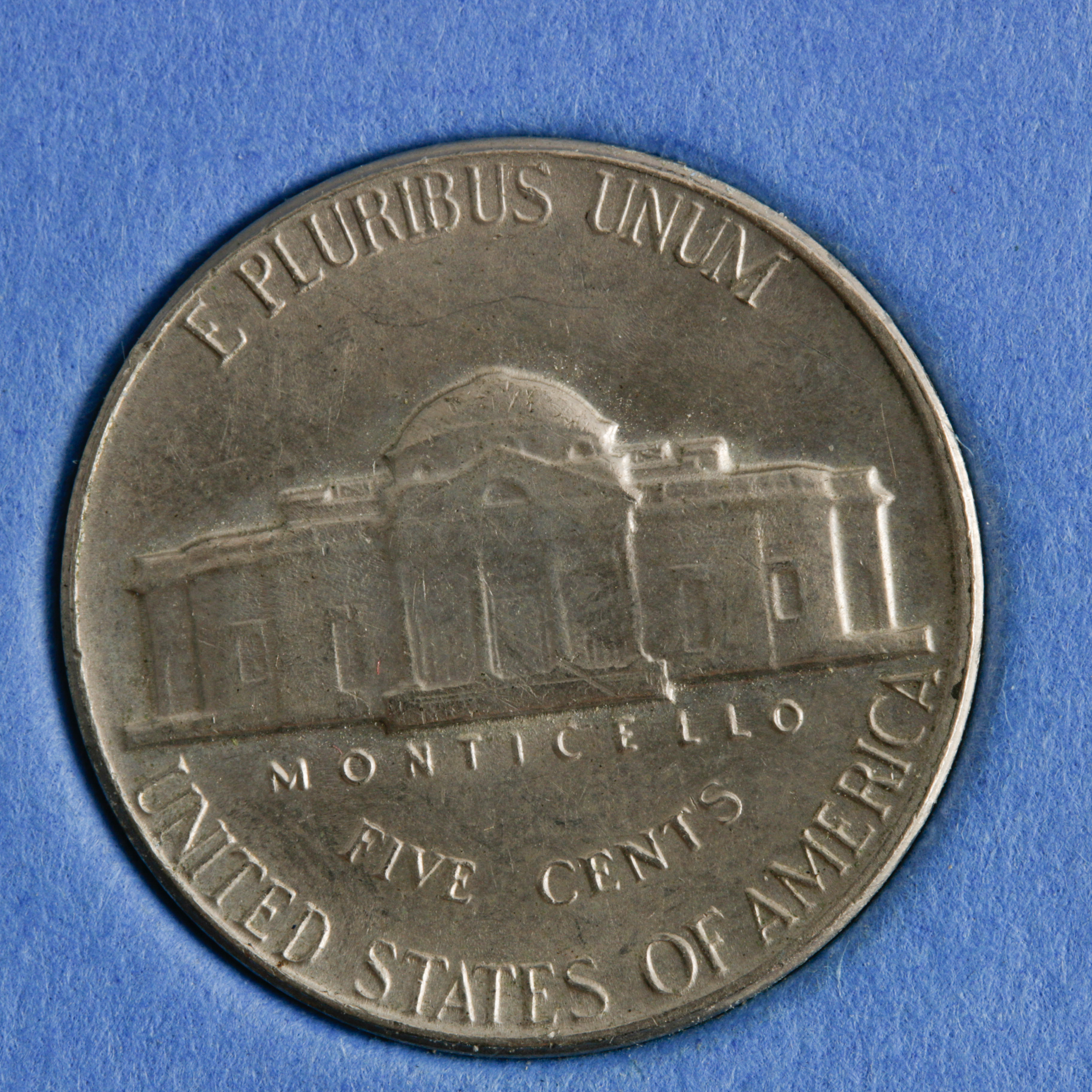 Group of 69 Jefferson Nickels in Two Whitman Coin Folders Ranging in Age from 1938 to 1966