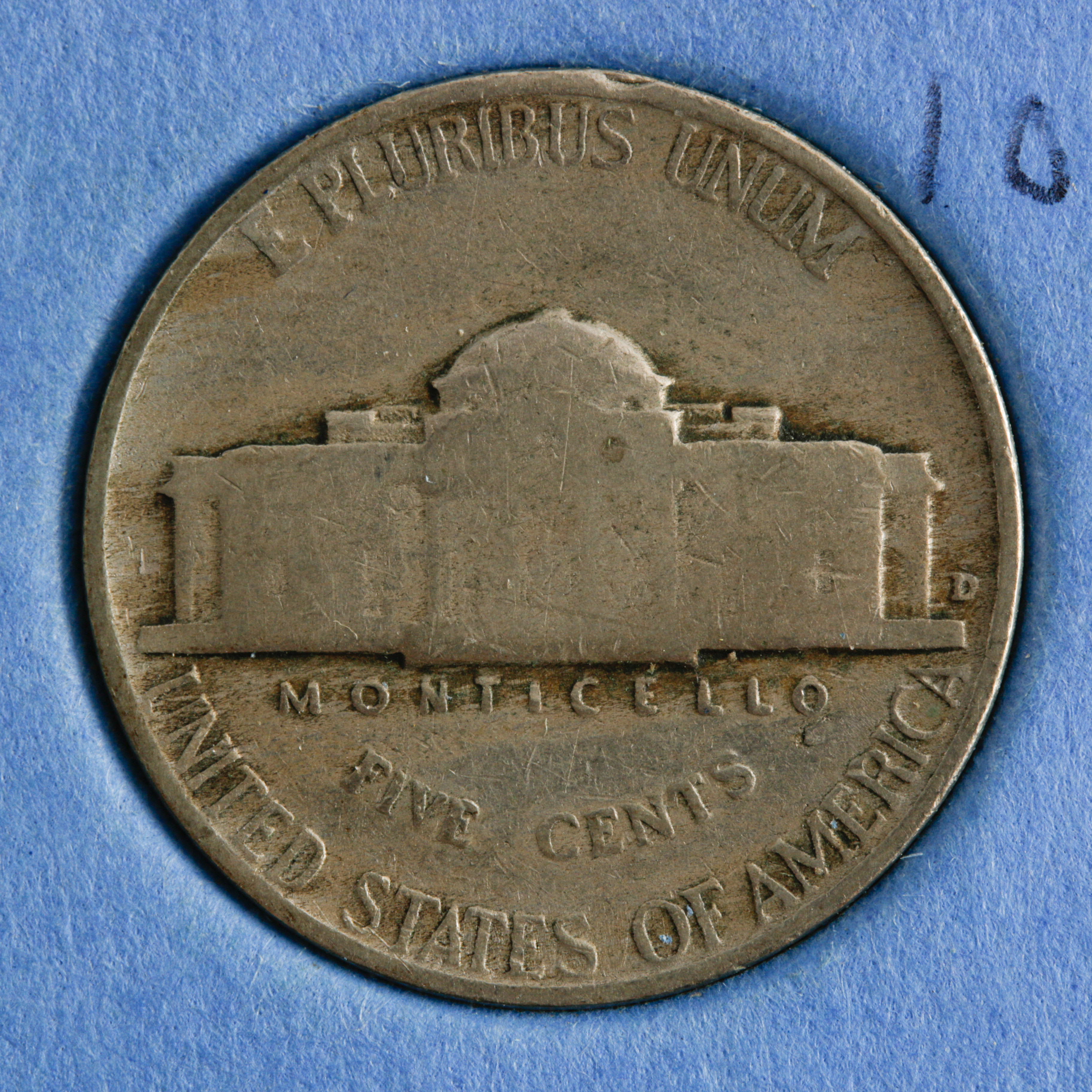 Group of 69 Jefferson Nickels in Two Whitman Coin Folders Ranging in Age from 1938 to 1966