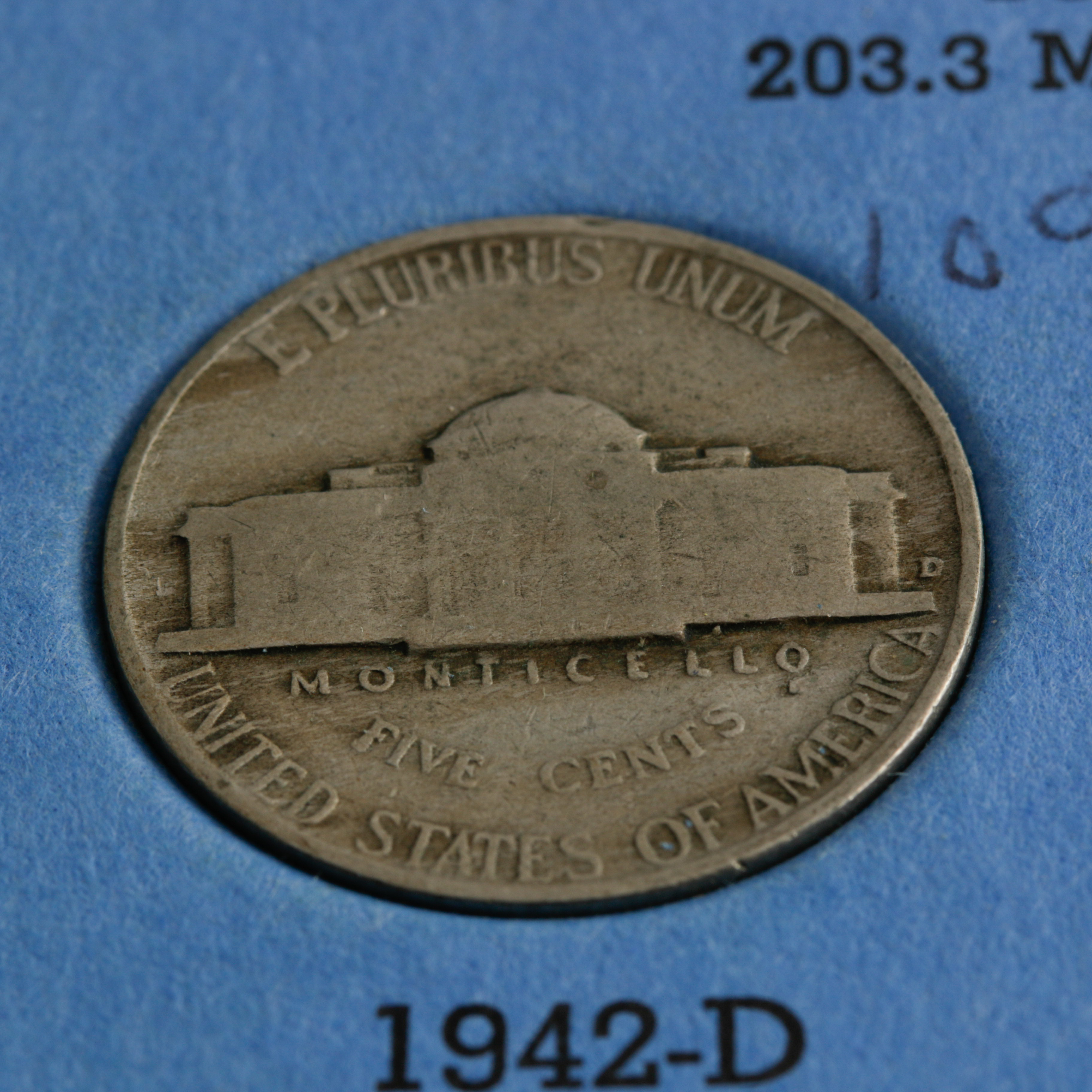 Group of 69 Jefferson Nickels in Two Whitman Coin Folders Ranging in Age from 1938 to 1966