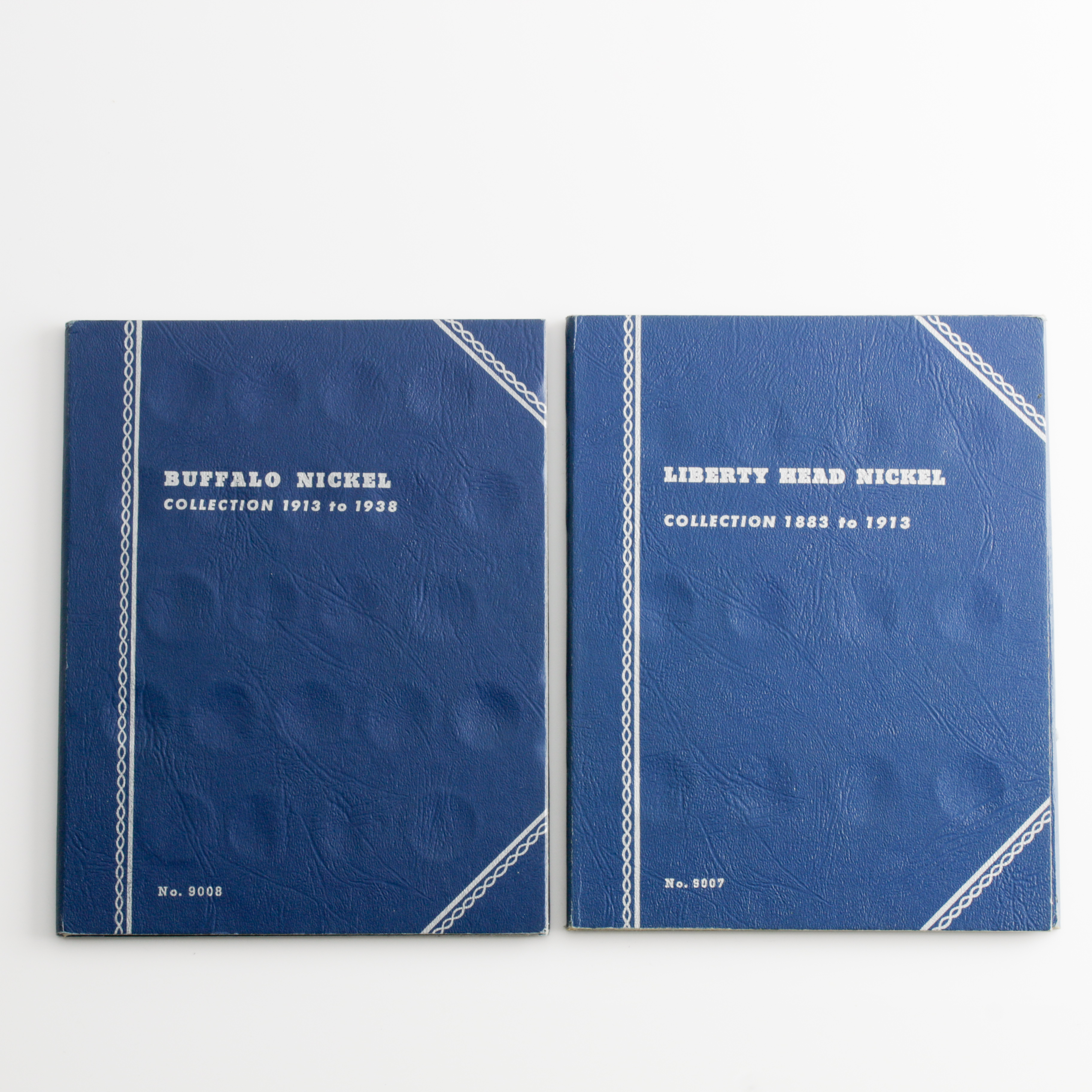 Group of 32 American Nickels in a Whitman Coin Folder Ranging in Age from 1897 to 1938