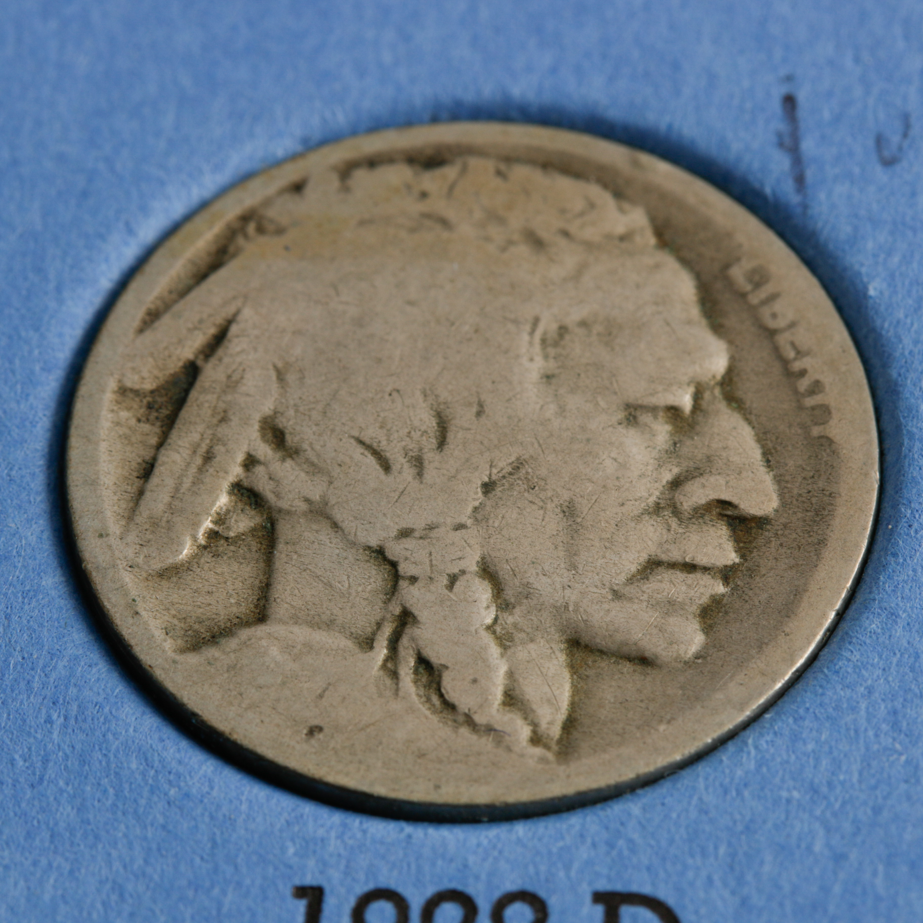 Group of 32 American Nickels in a Whitman Coin Folder Ranging in Age from 1897 to 1938