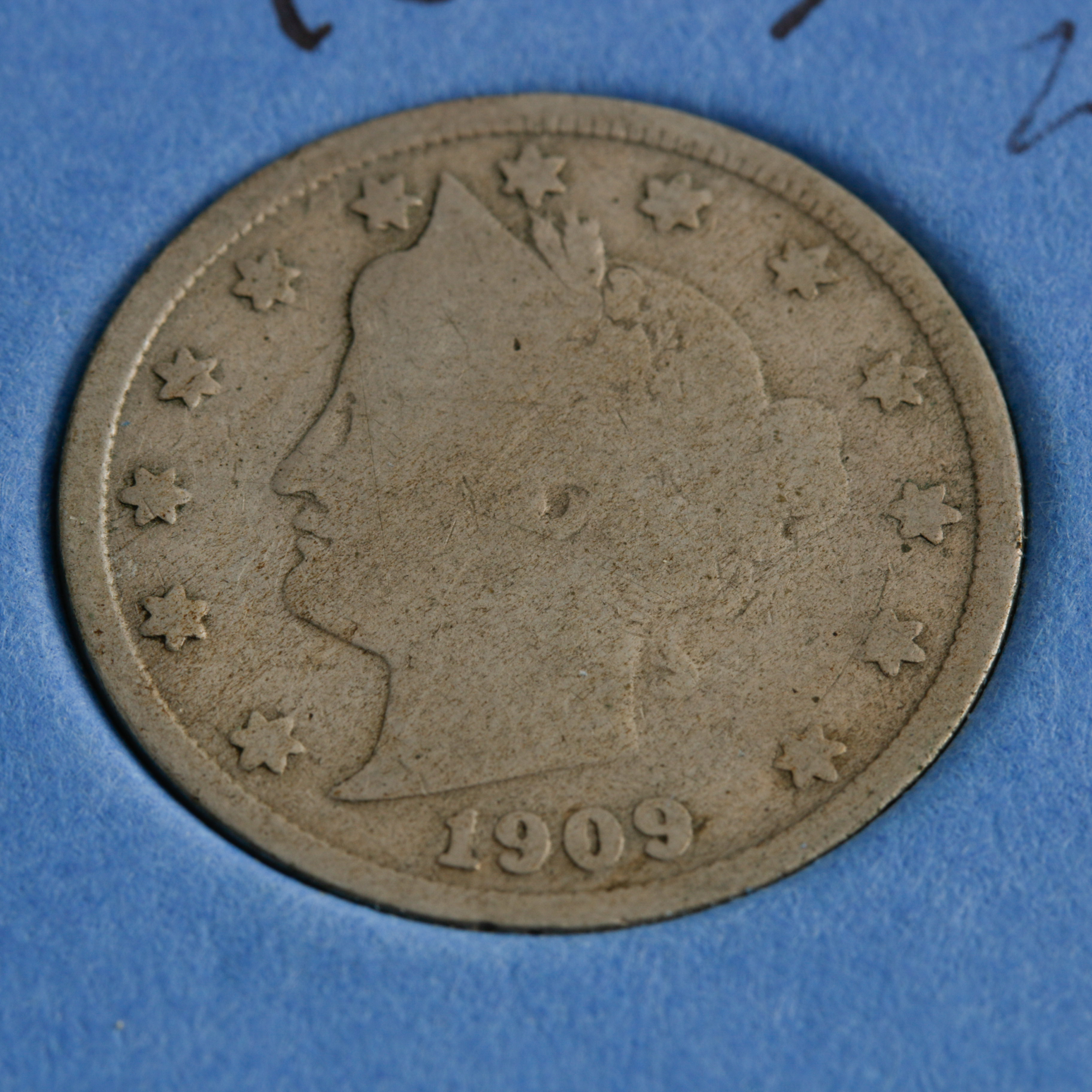 Group of 32 American Nickels in a Whitman Coin Folder Ranging in Age from 1897 to 1938