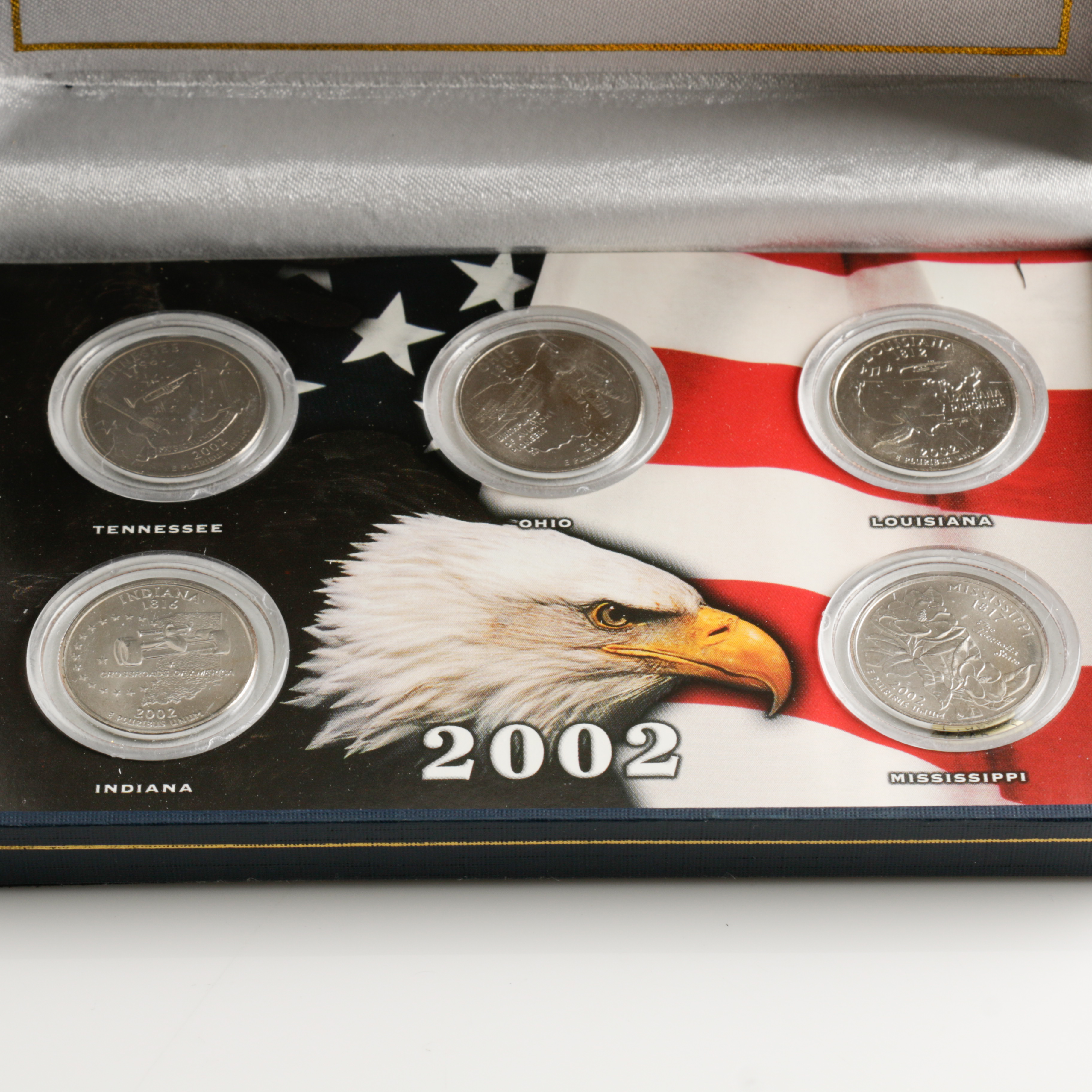 Complete Collection of Fifty U.S. Statehood Quarters