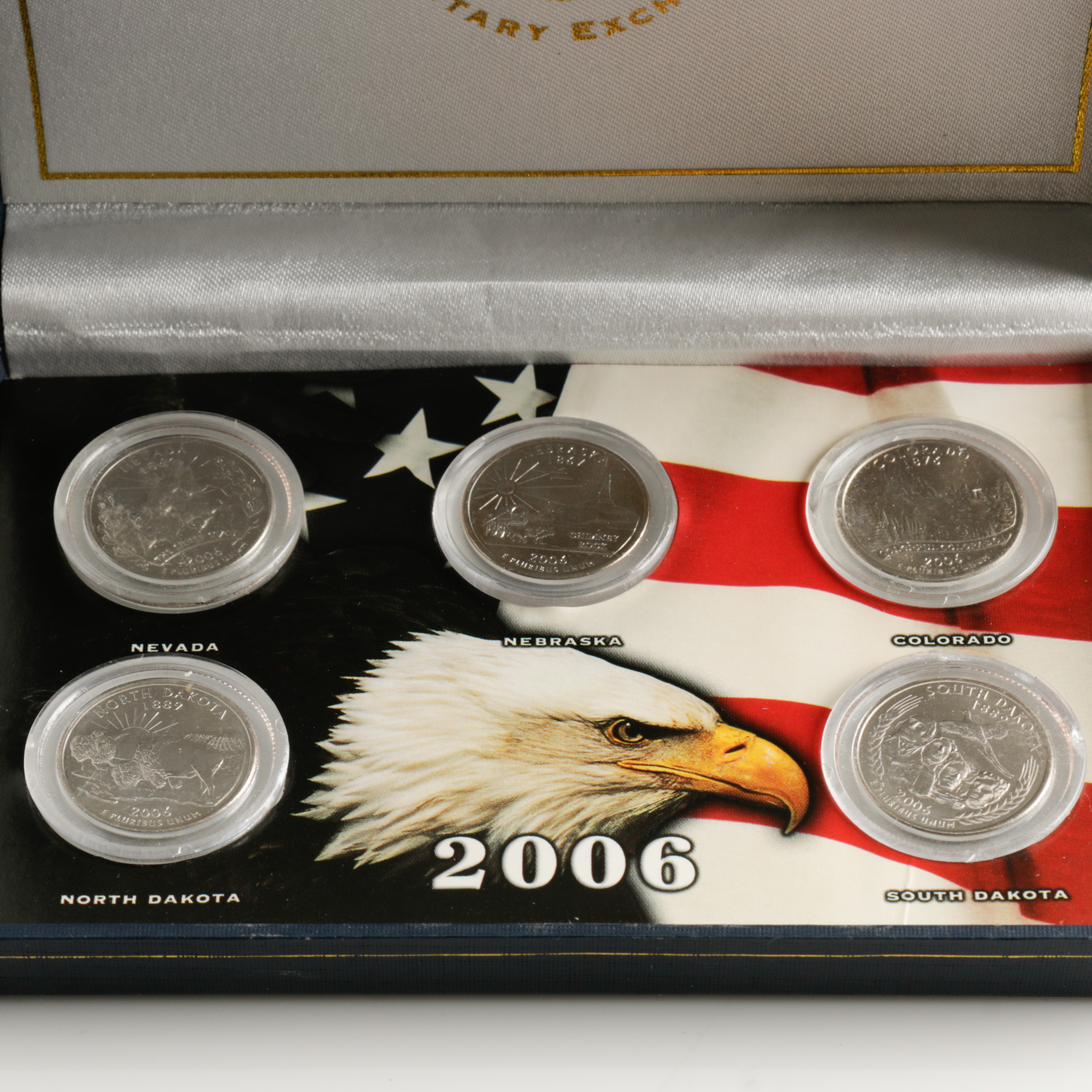 Complete Collection of Fifty U.S. Statehood Quarters