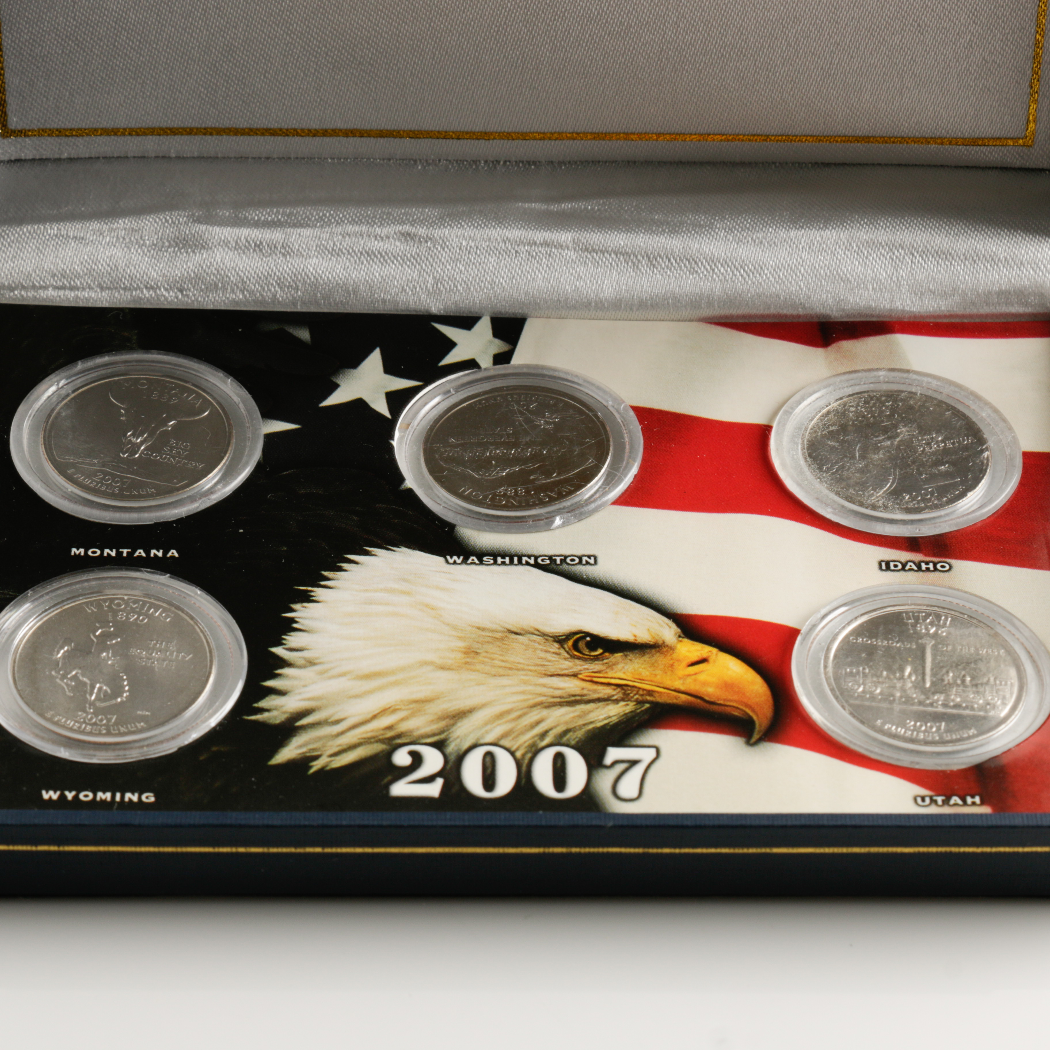 Complete Collection of Fifty U.S. Statehood Quarters