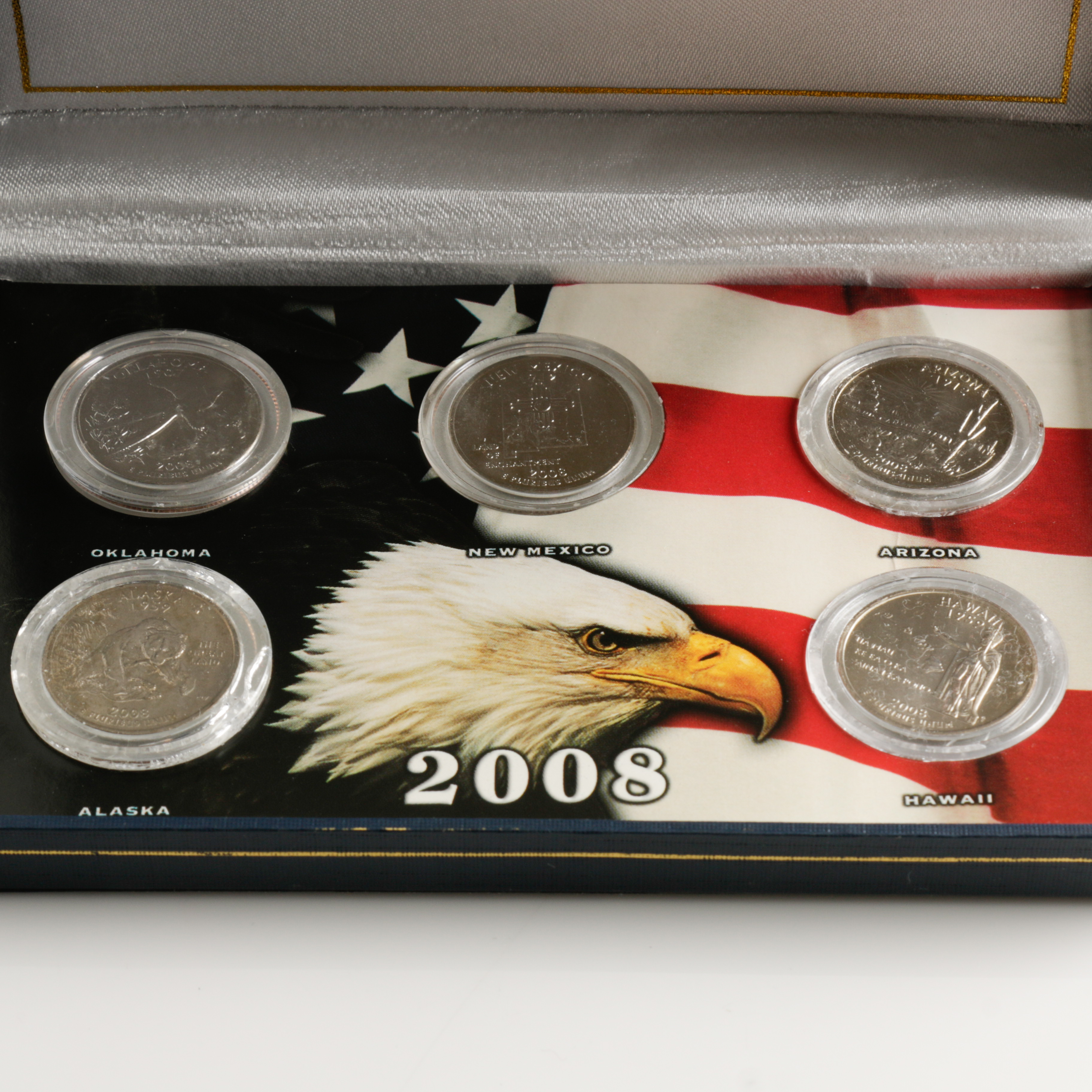 Complete Collection of Fifty U.S. Statehood Quarters