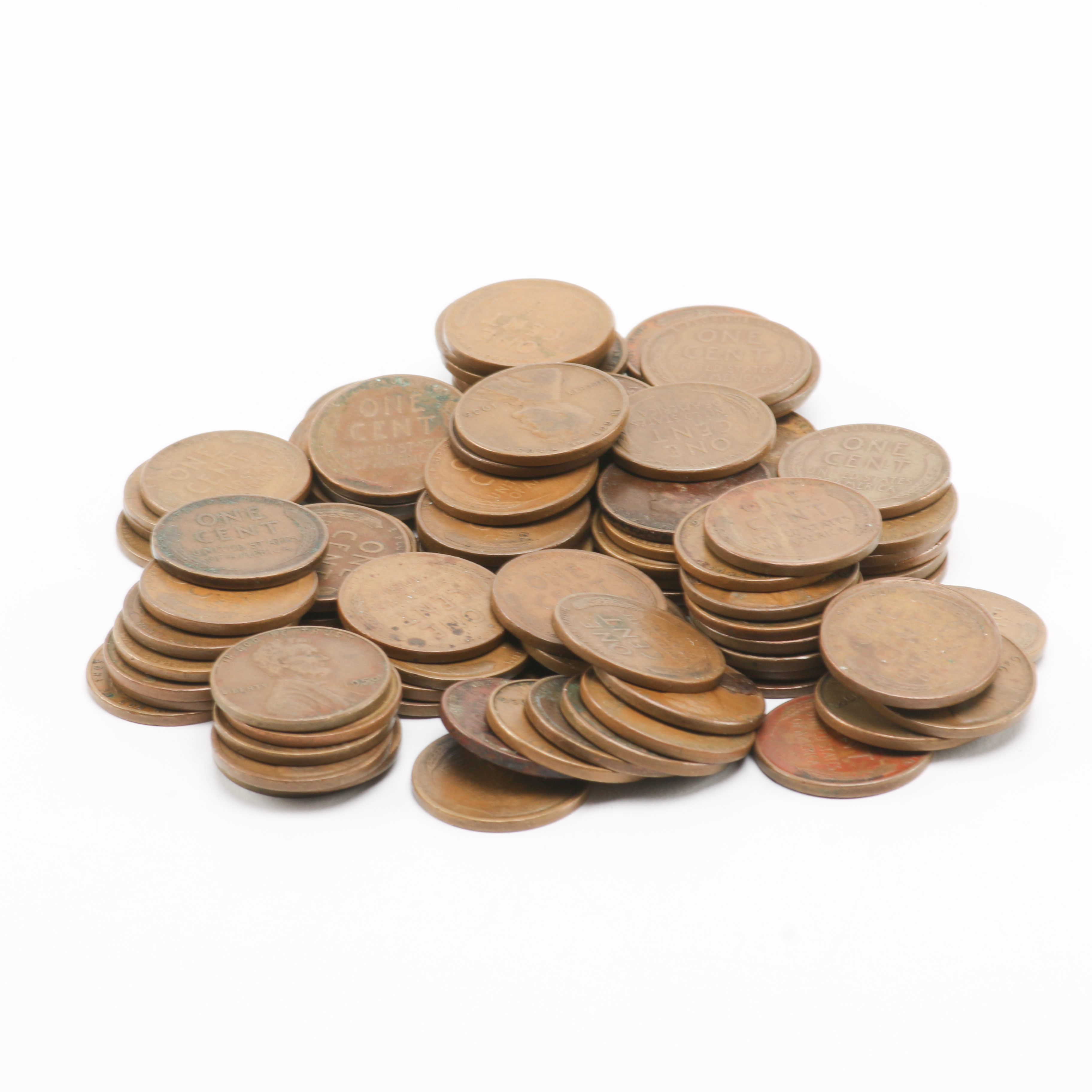 101 Lincoln Wheat Pennies