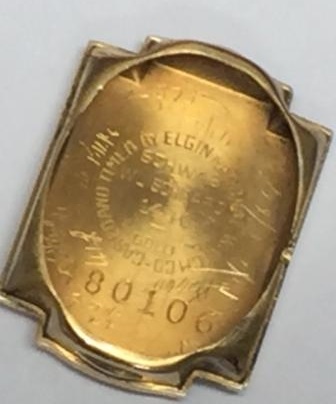 Retro Lady Elgin 14K Yellow Gold Watch