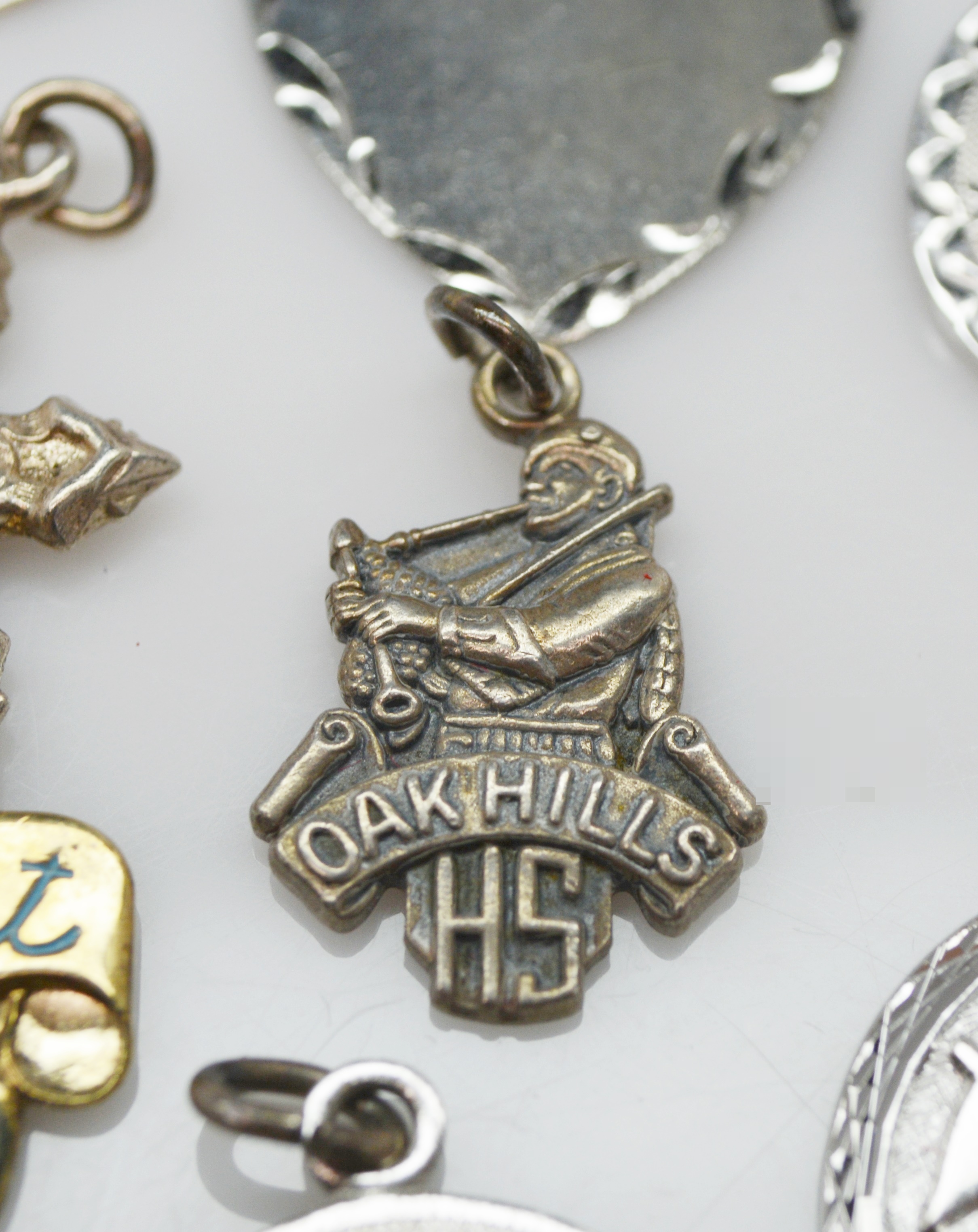 Nineteen Sterling Silver Charms