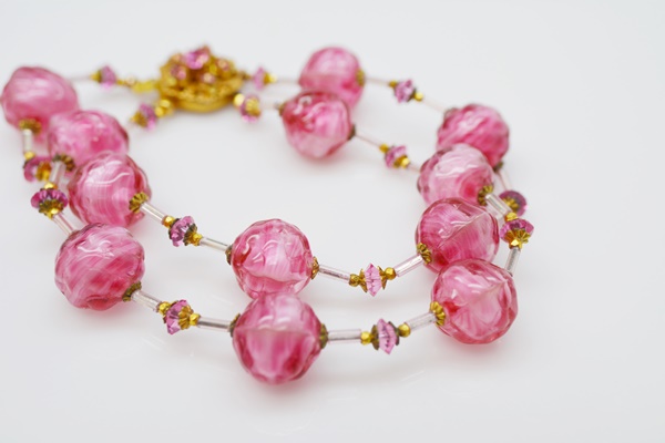 Miriam Haskell Double Strand Bracelet
