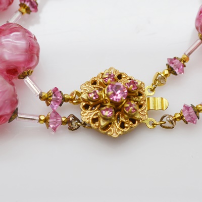 Miriam Haskell Double Strand Bracelet