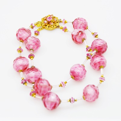 Miriam Haskell Double Strand Bracelet