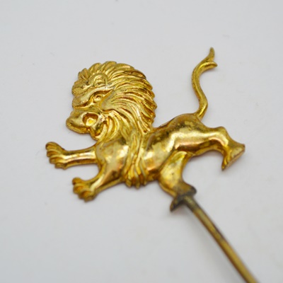 Five Antique Gold Filled Stick Pins