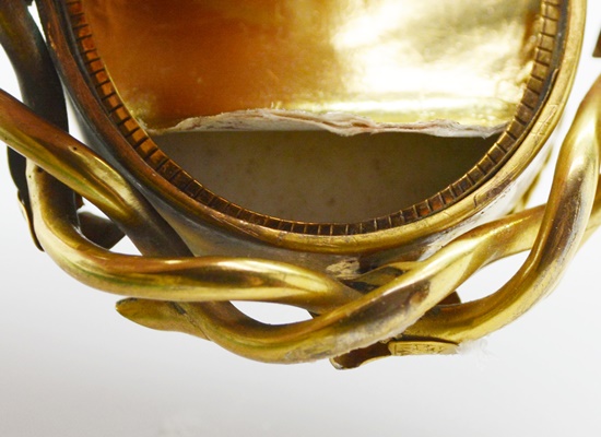 Antique Victorian Gold Filled Portrait Brooch