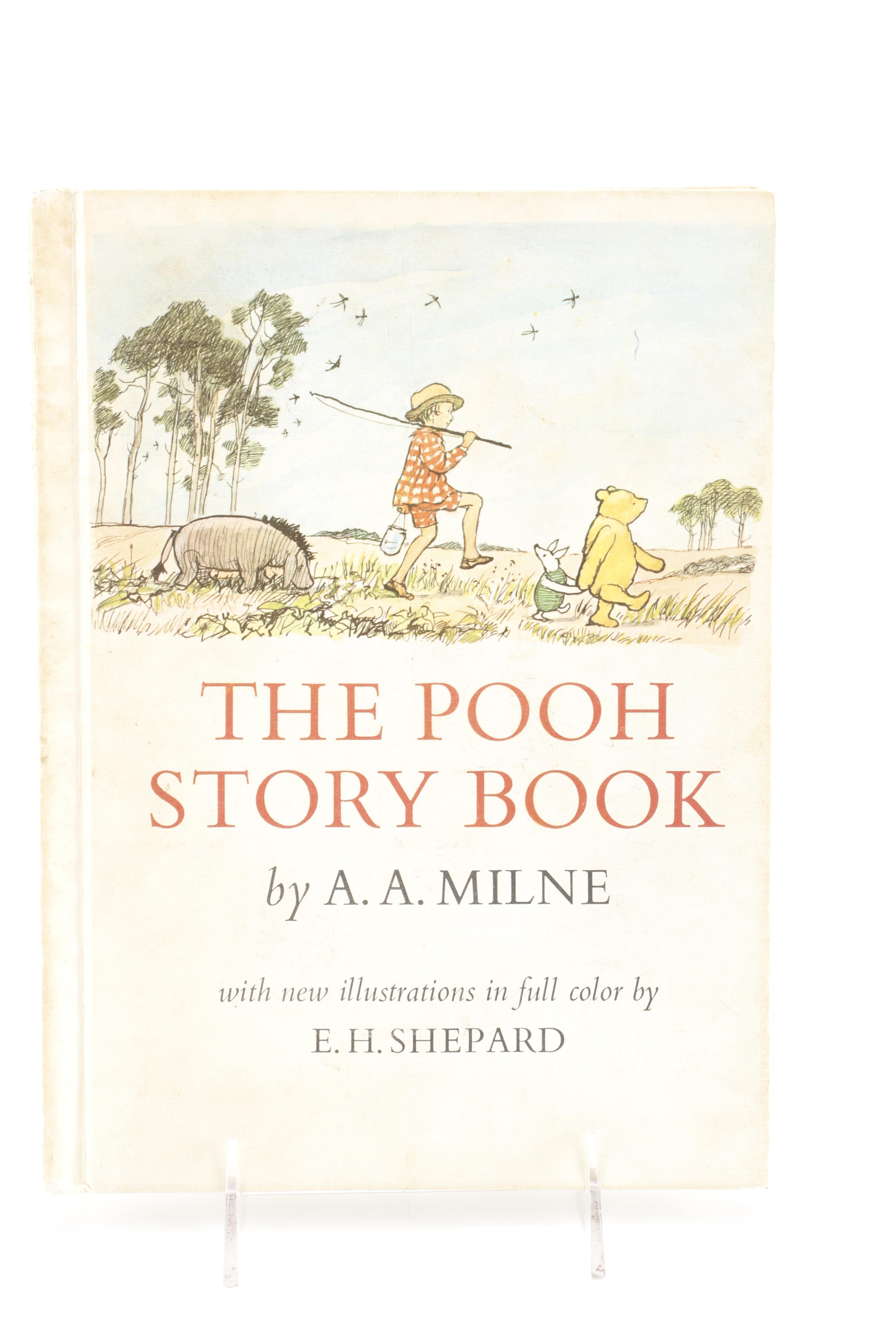 1961 "Winnie-the-Pooh" and 1965 "The Pooh Story Book" by A. A. Milne
