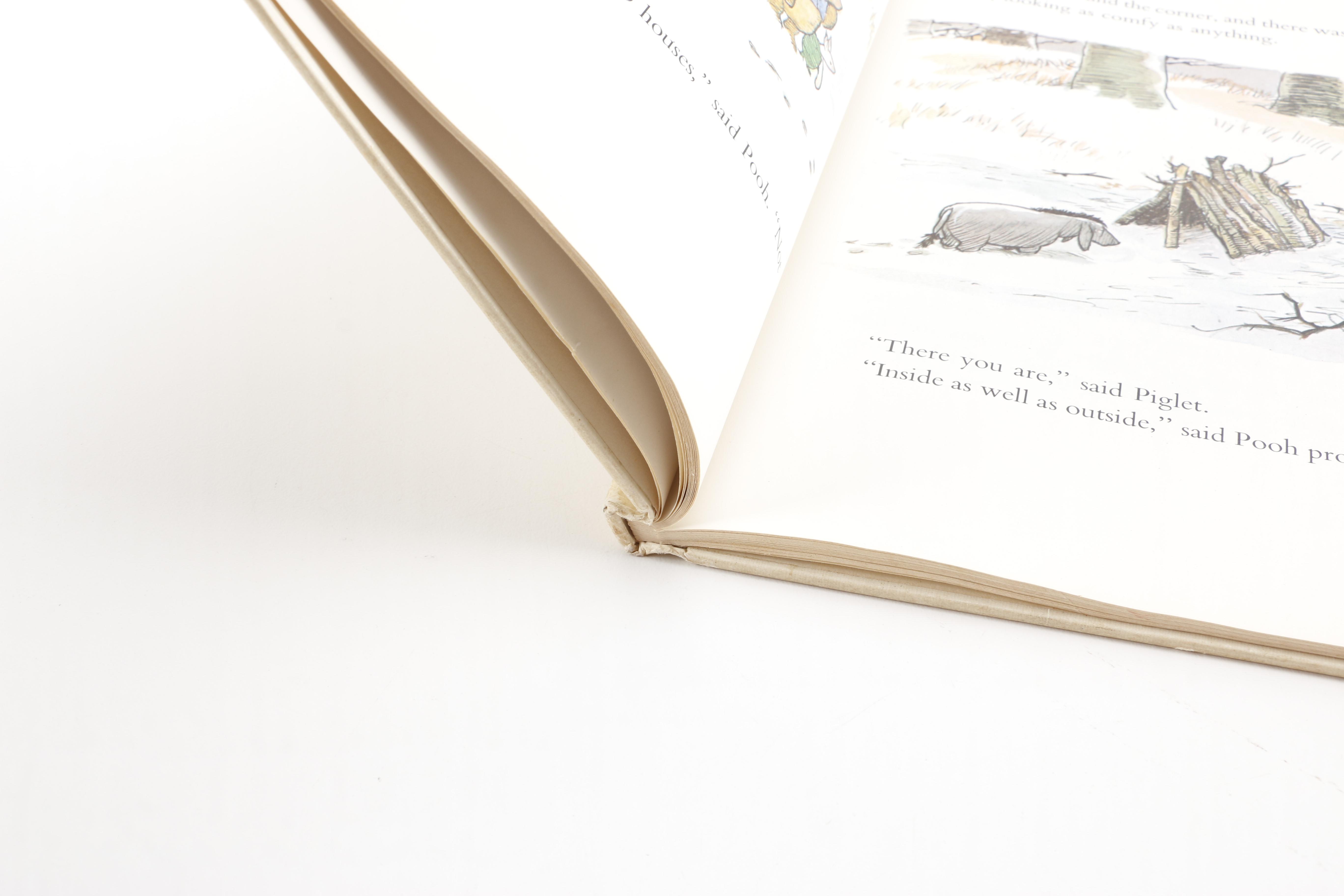 1961 "Winnie-the-Pooh" and 1965 "The Pooh Story Book" by A. A. Milne