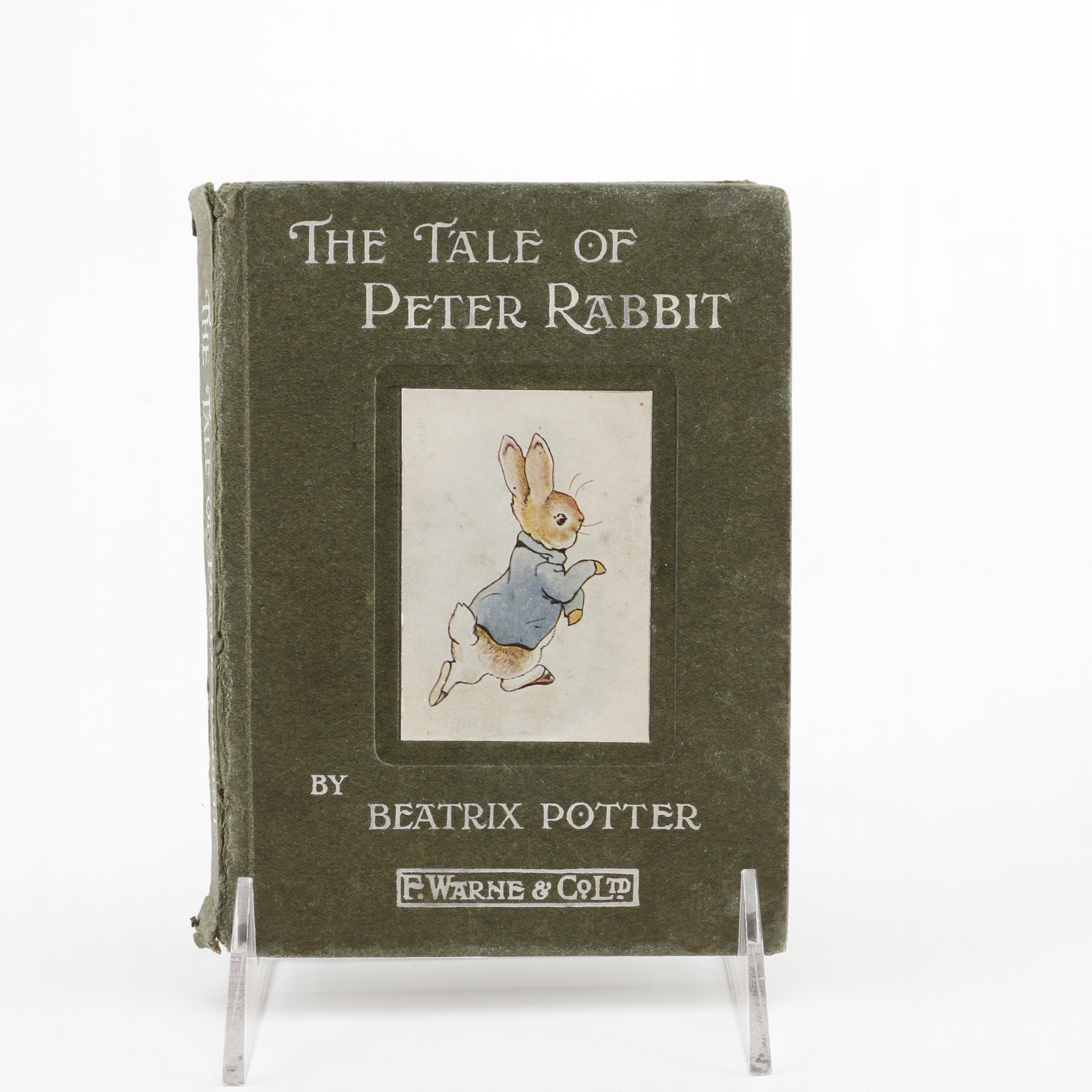 Collection of Beatrix Potter Books Including "The Tale of Peter Rabbit"