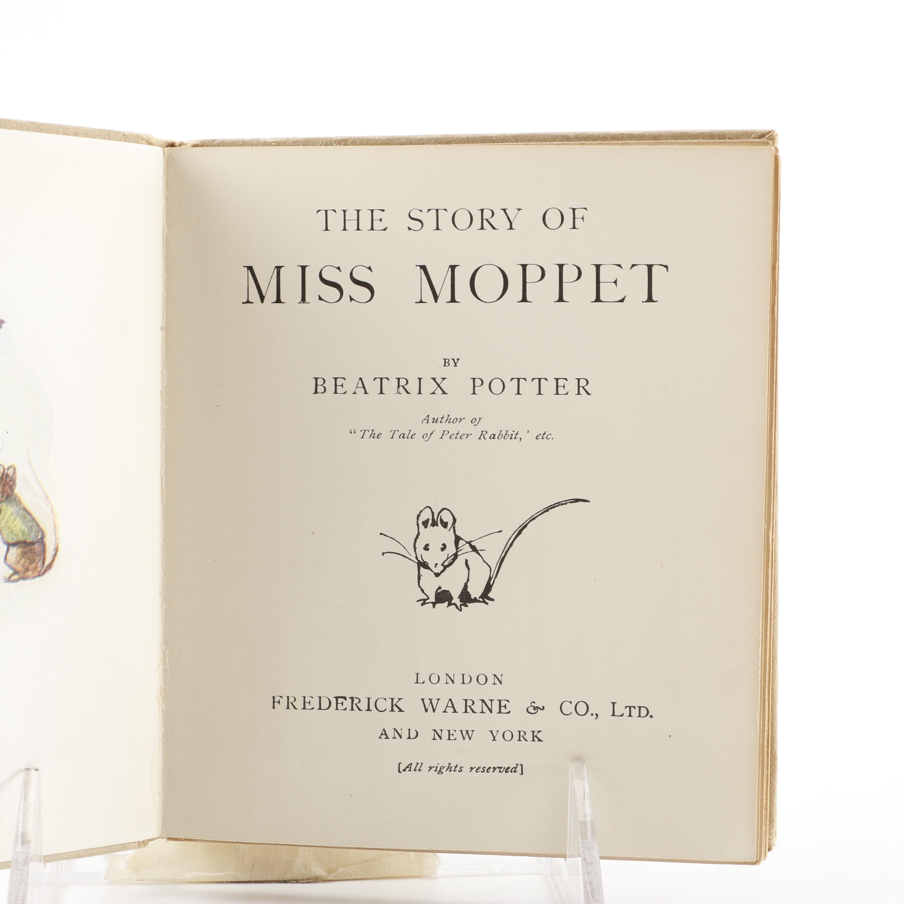 Collection of Beatrix Potter Books Including "The Tale of Peter Rabbit" EBTH