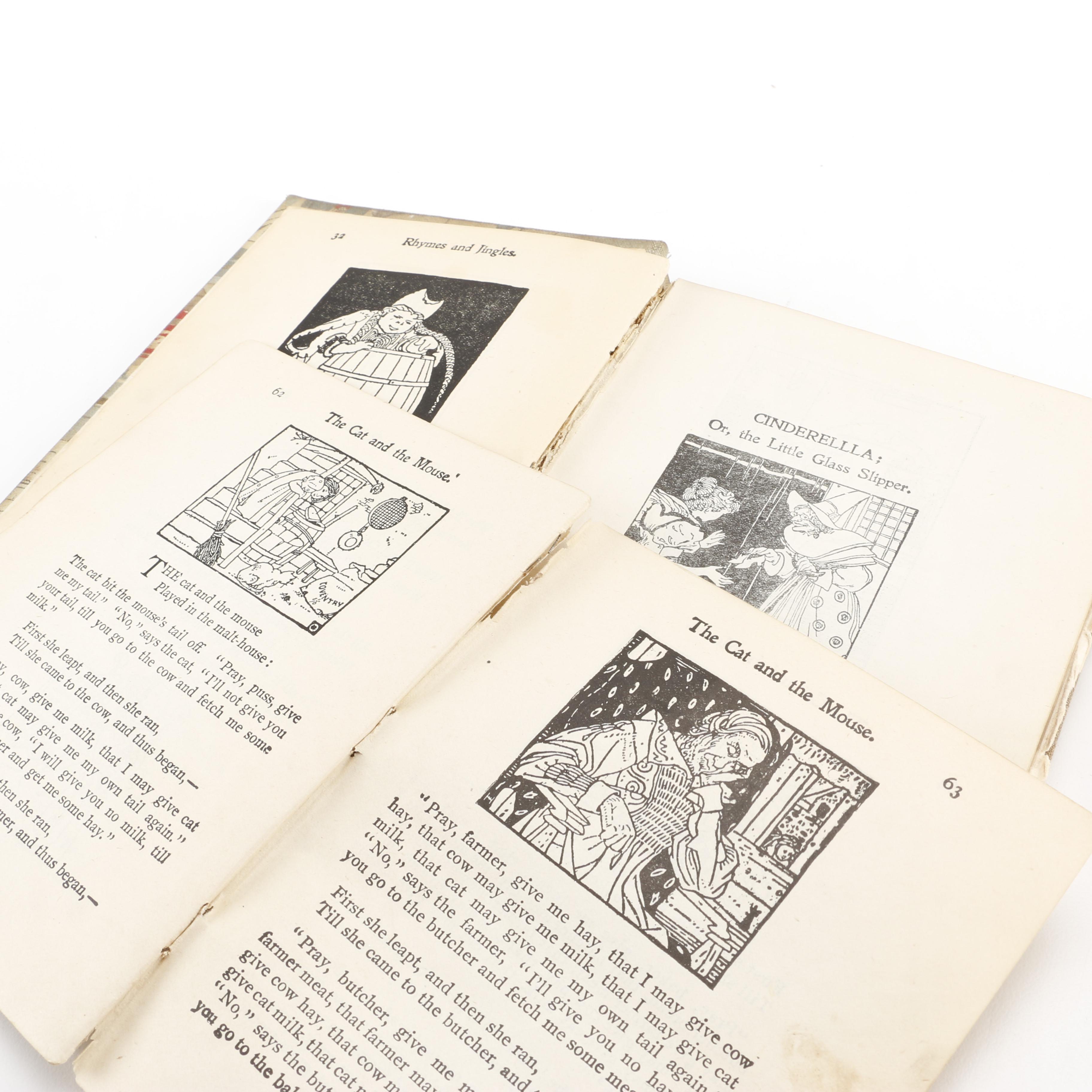 Circa 1896 "Mother Goose's Rhymes, Jingles, and Fairy Tales"