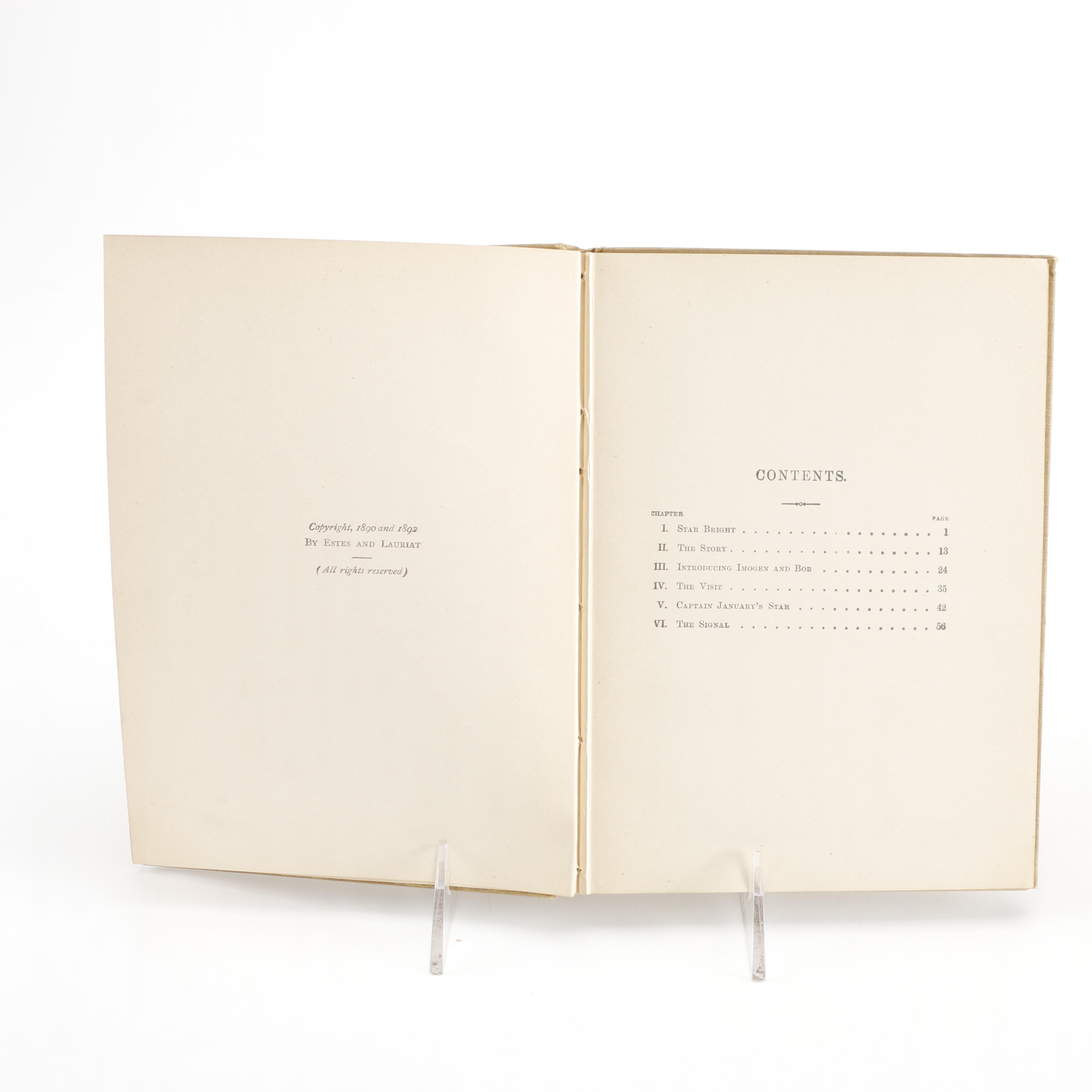 1892 "Captain January" by Laura E. Richards