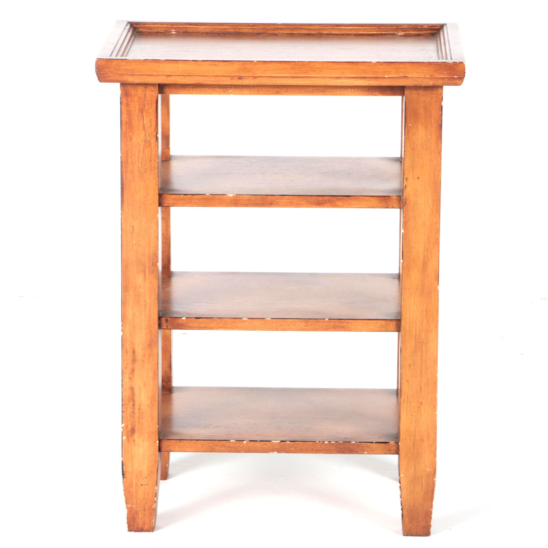 Contemporary Four-Tier Side Table