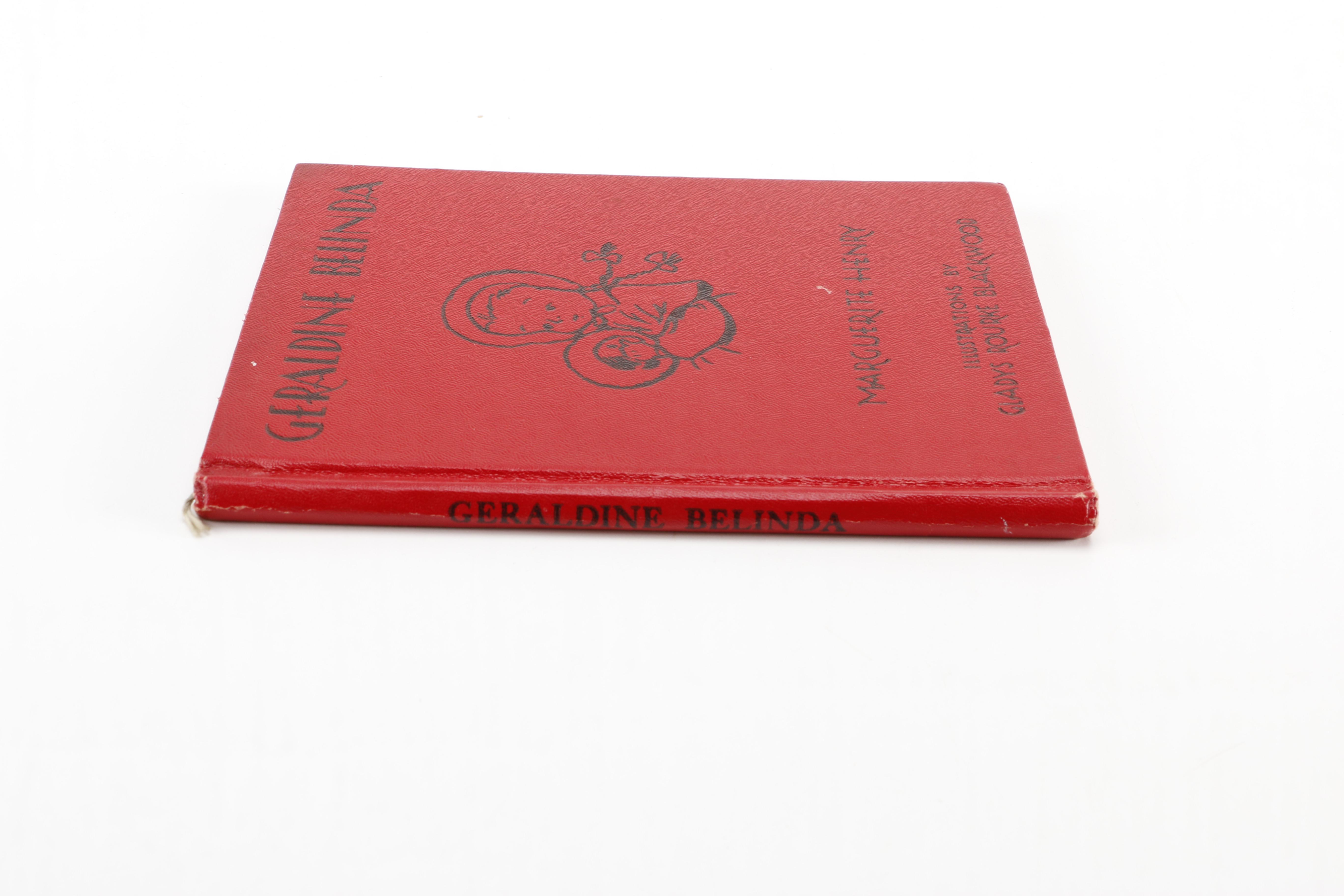 1942 Illustrated "Geraldine Belinda" by Marguerite Henry