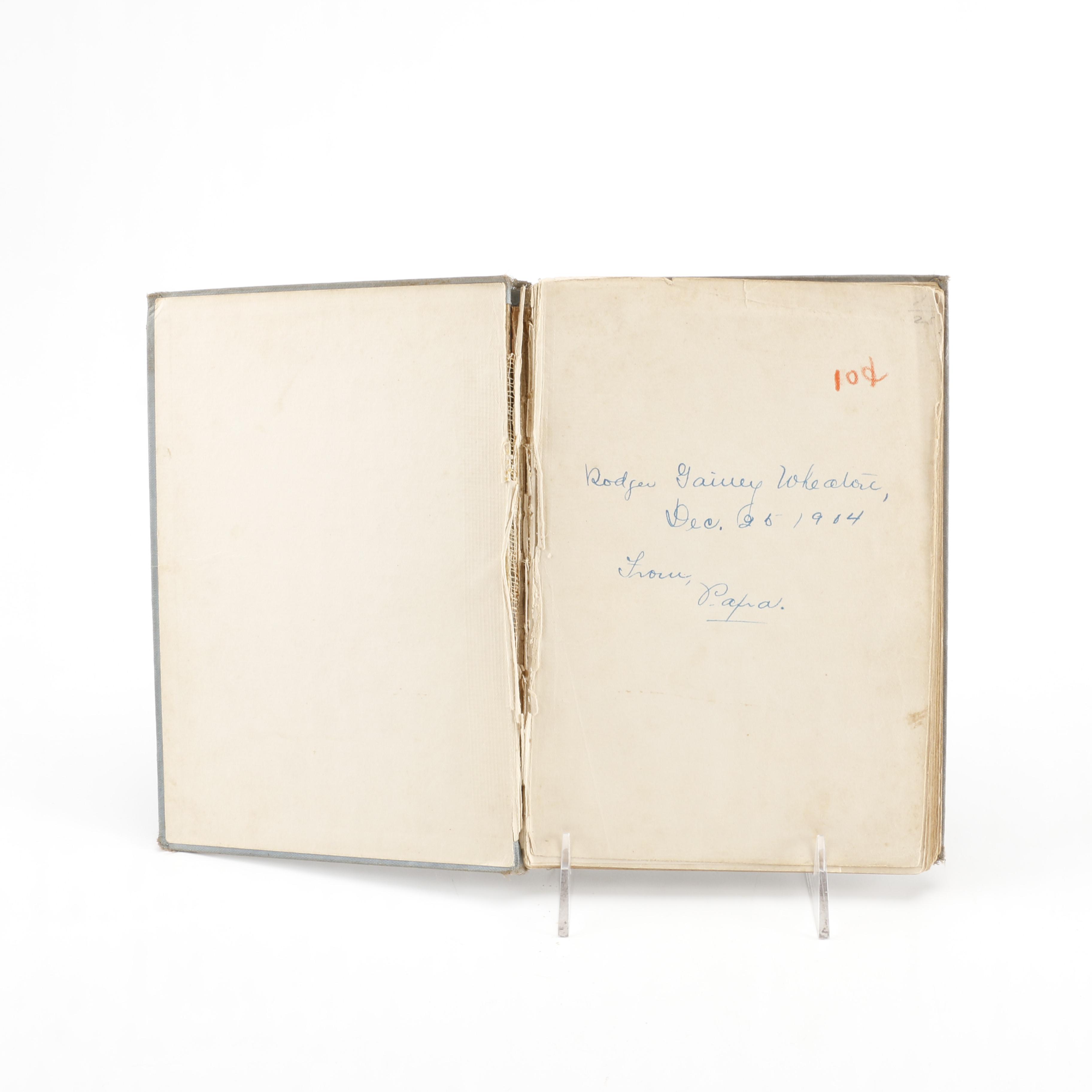 Early 20th Century "Who Killed Cock Robin & Other Stories"