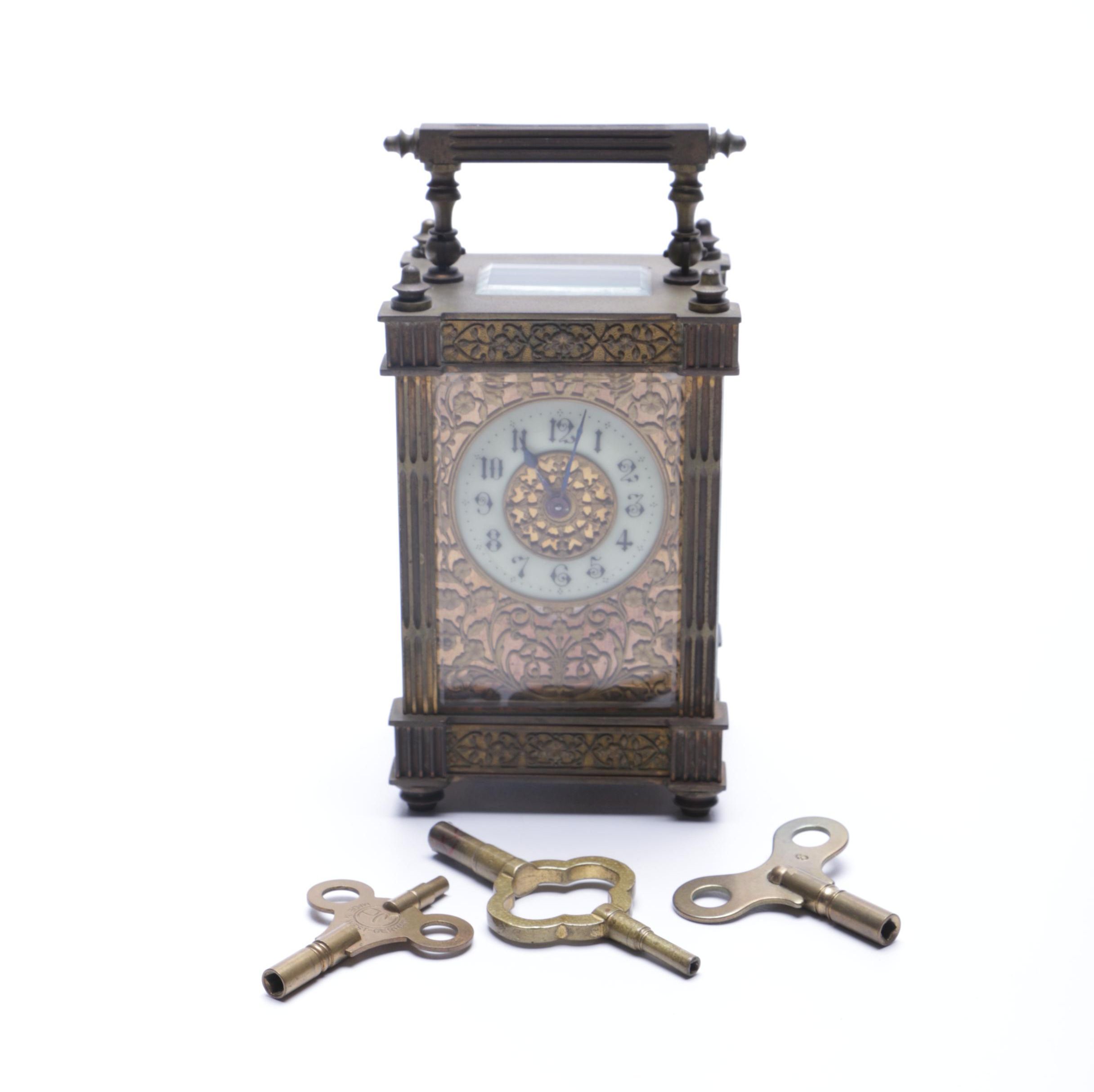 Antique French Carriage Clock