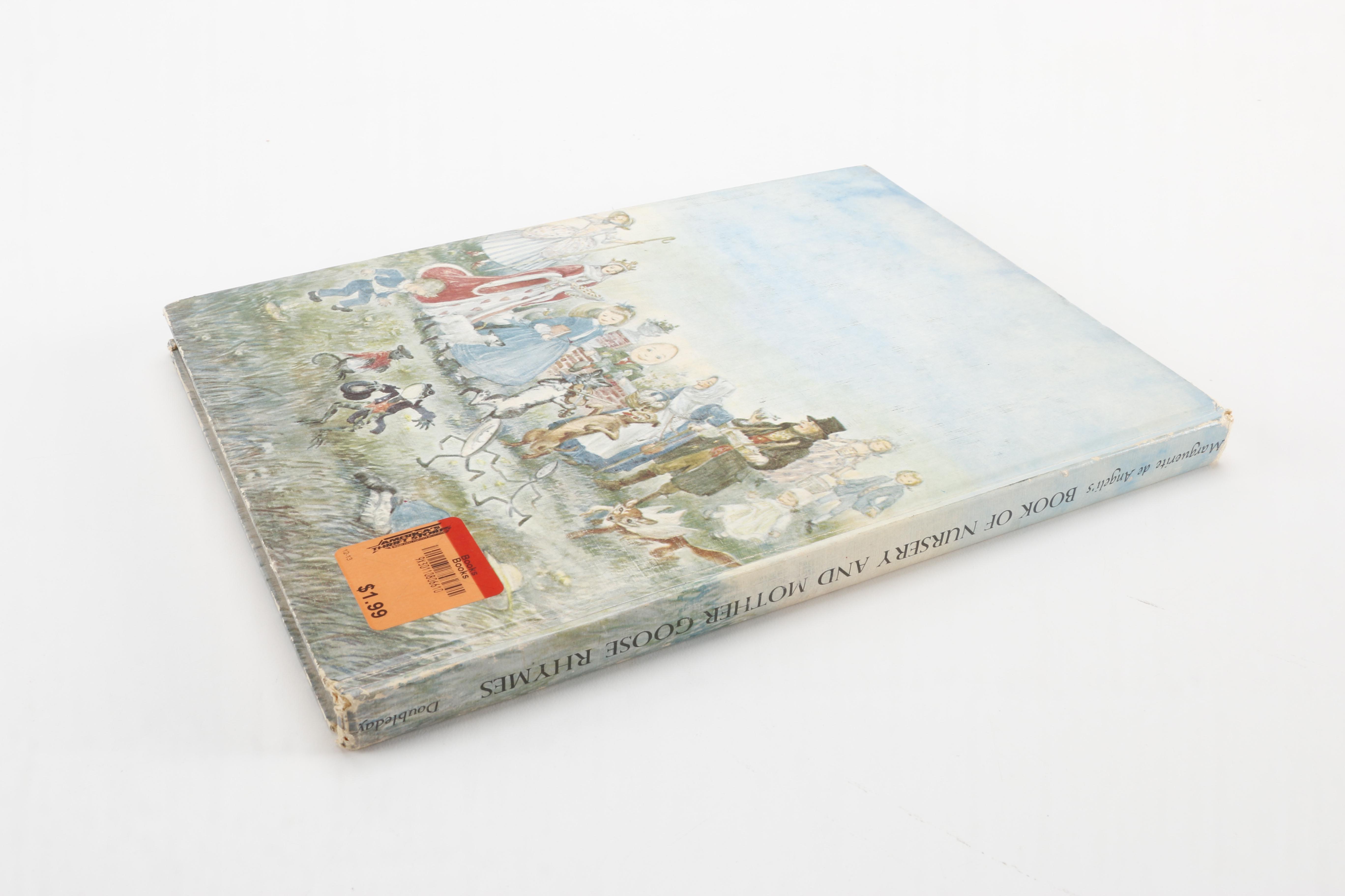 1954 "Book of Nursery and Mother Goose Rhymes" by Marguerite de Angeli