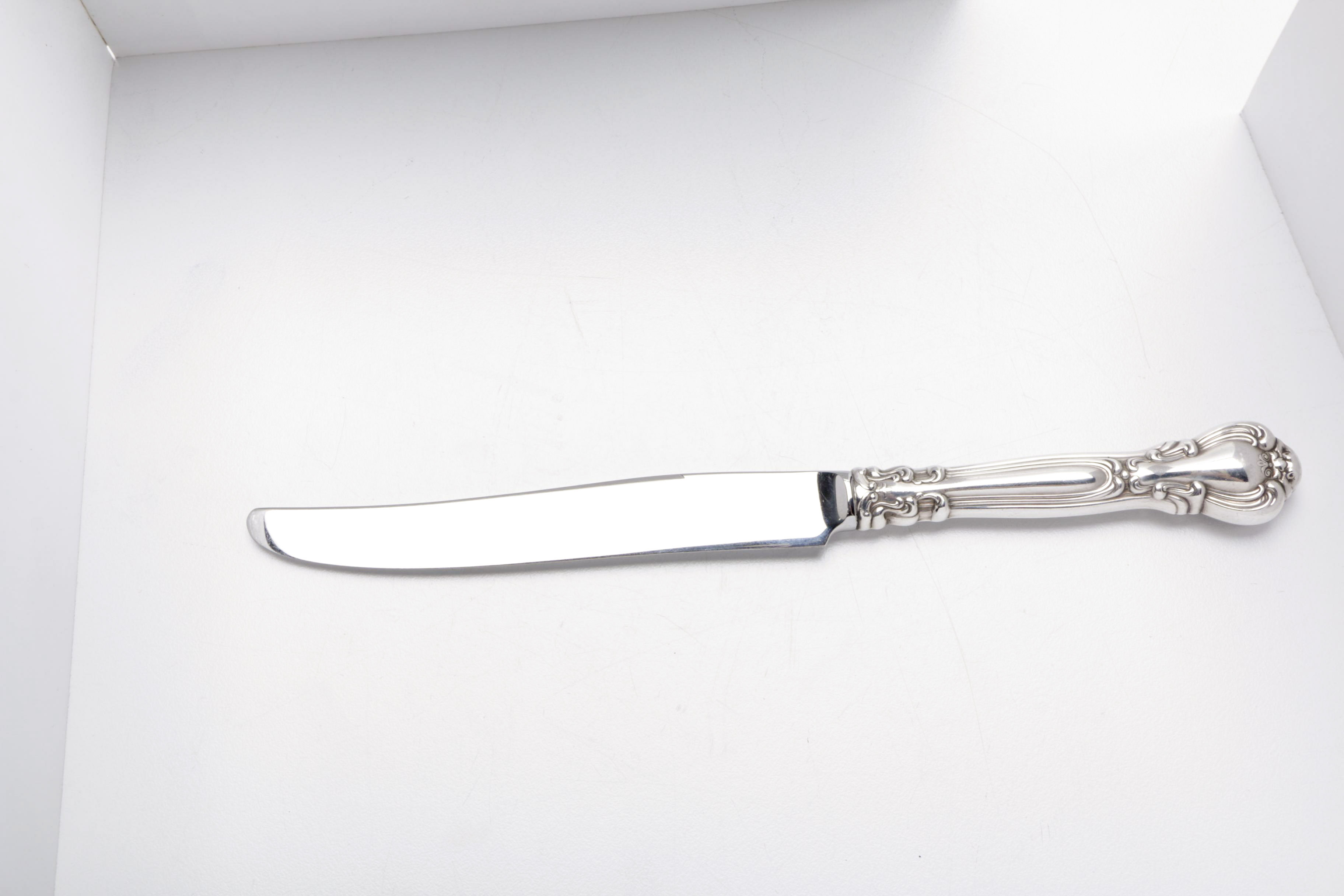 Gorham Manufacturing Co. "Chantilly" Sterling Silver Flatware Set