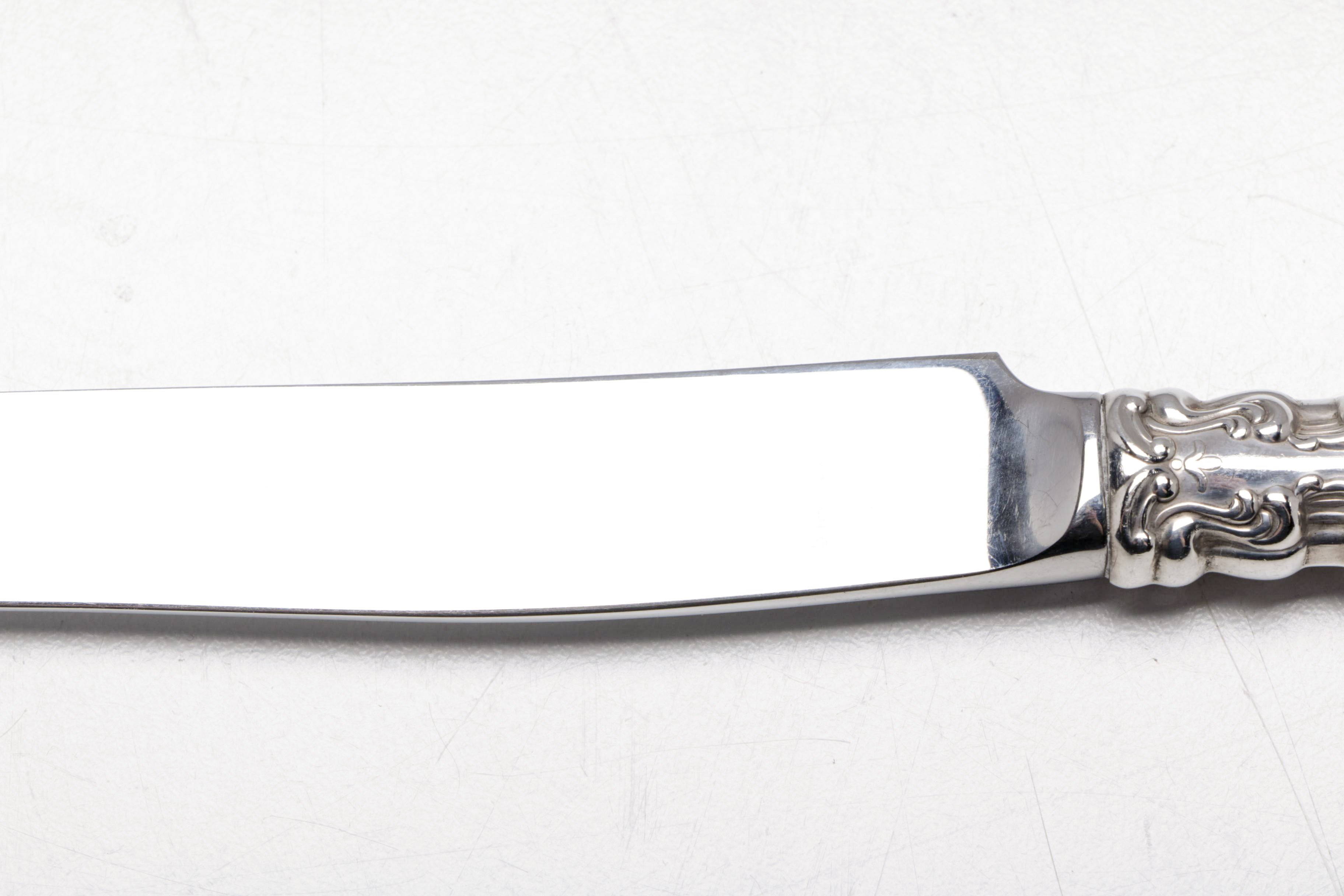 Gorham Manufacturing Co. "Chantilly" Sterling Silver Flatware Set