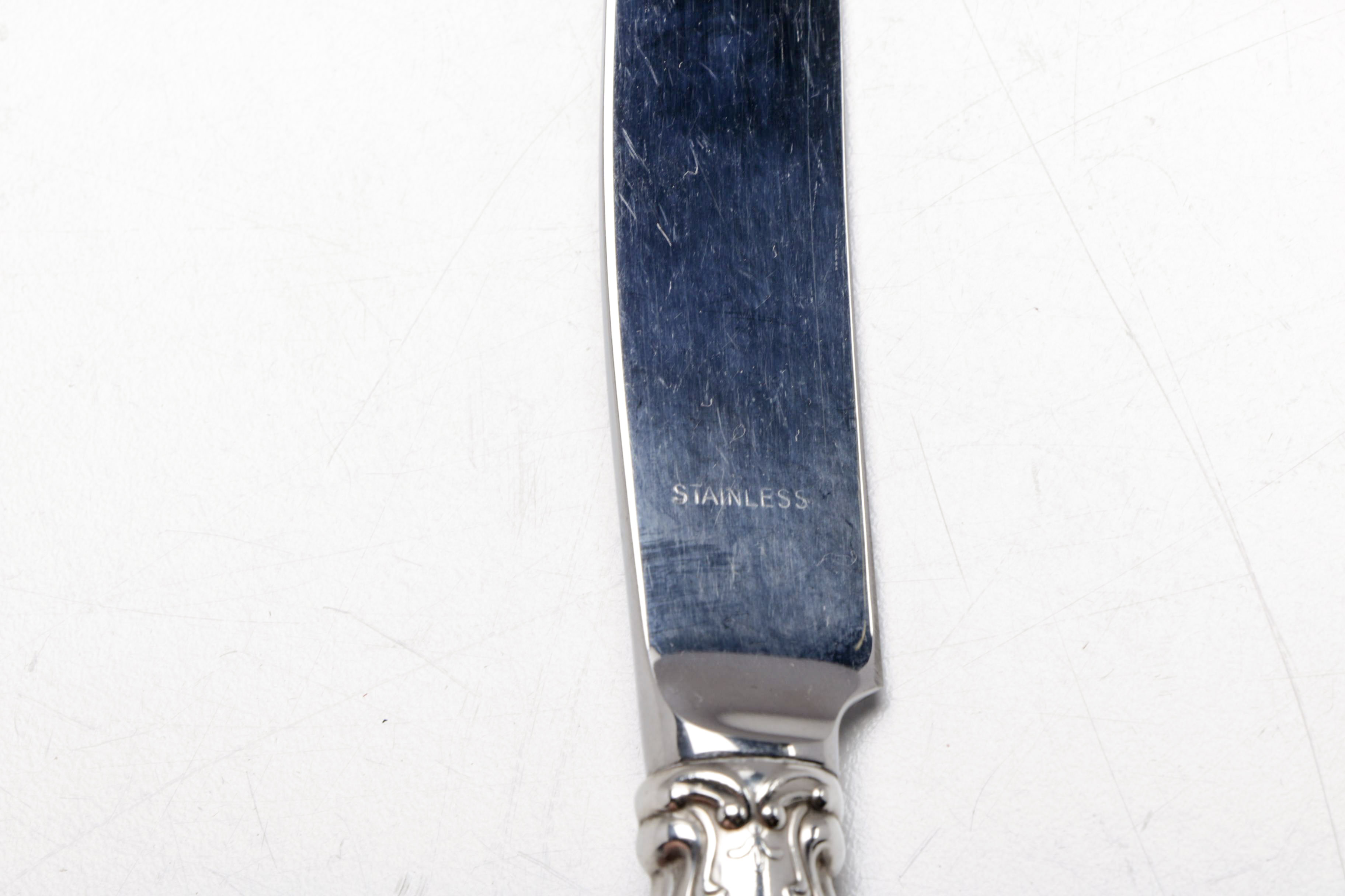 Gorham Manufacturing Co. "Chantilly" Sterling Silver Flatware Set