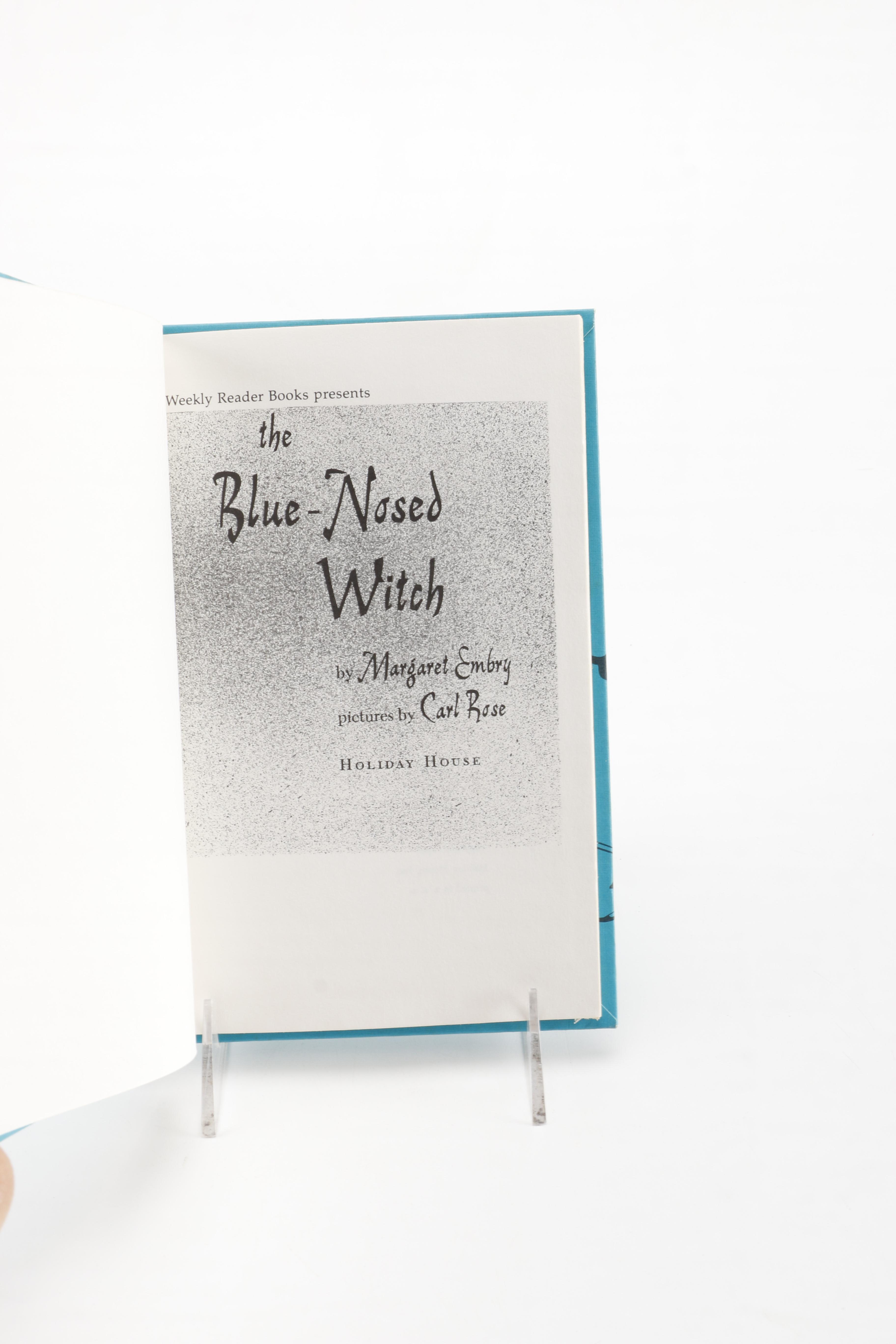 1956 "The Blue-Nosed Witch" by Margaret Embry