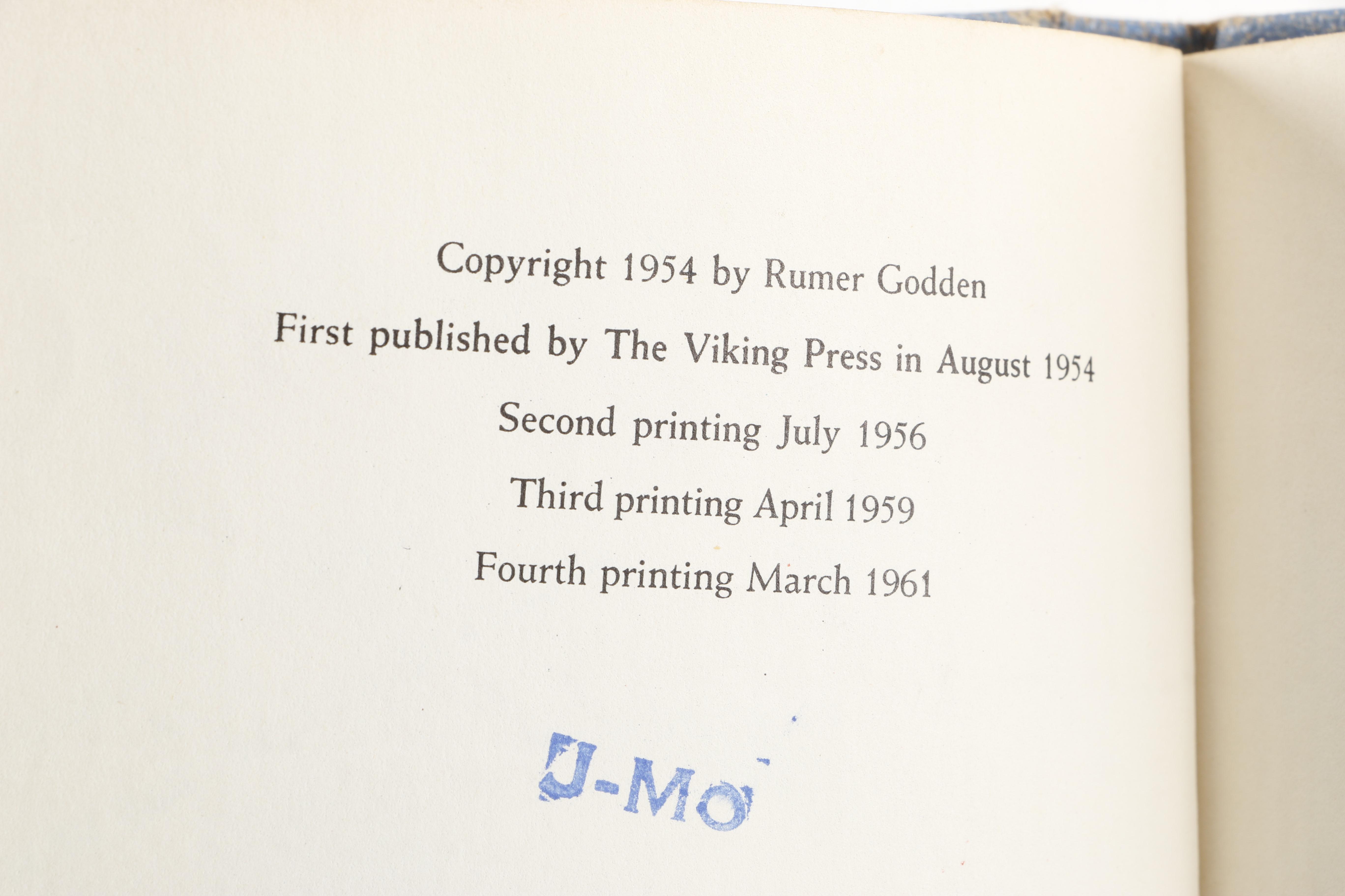 1961 "Impunity Jane: The Story of a Pocket Doll" by Rumer Godden