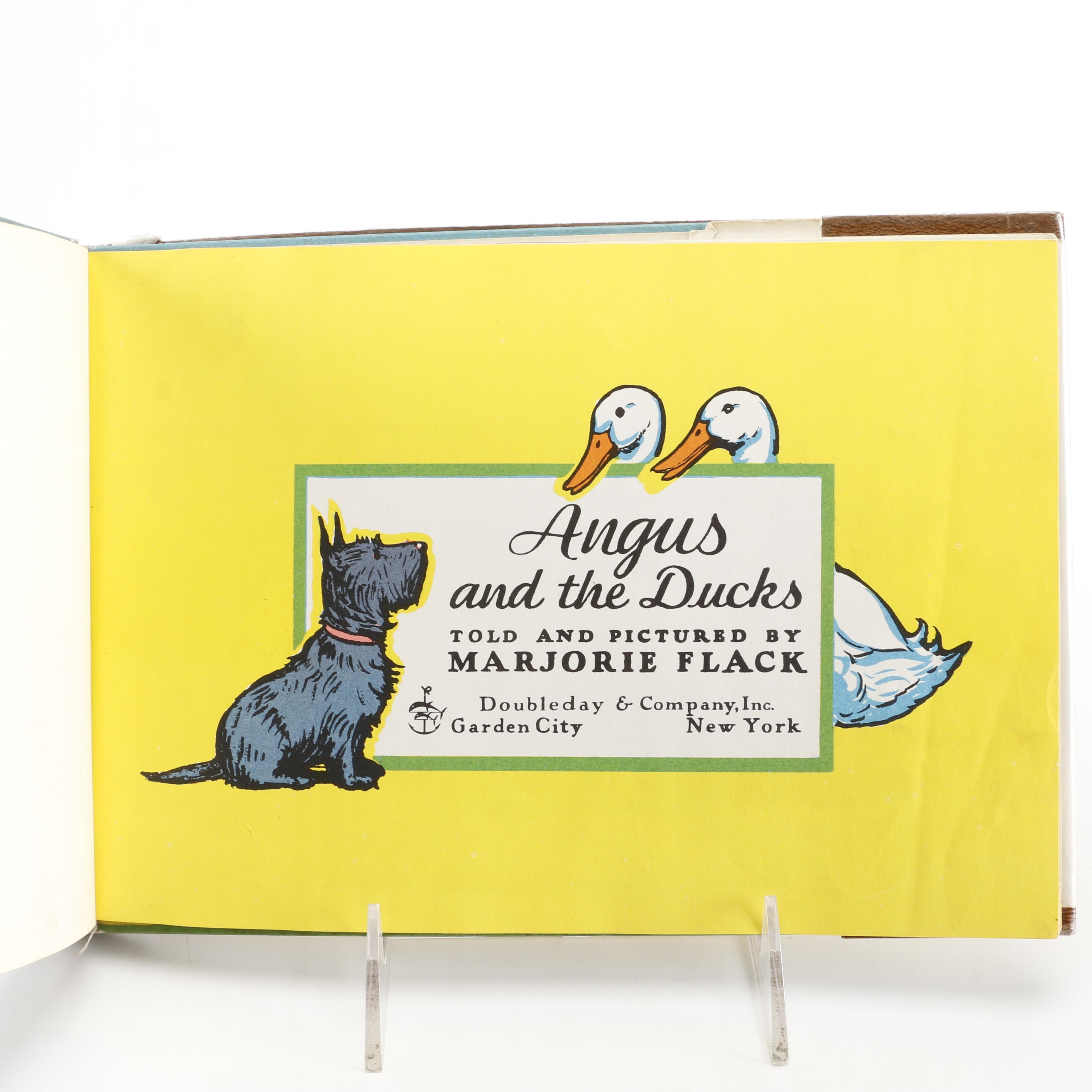 1930 "Angus and the Ducks" by Marjorie Flack