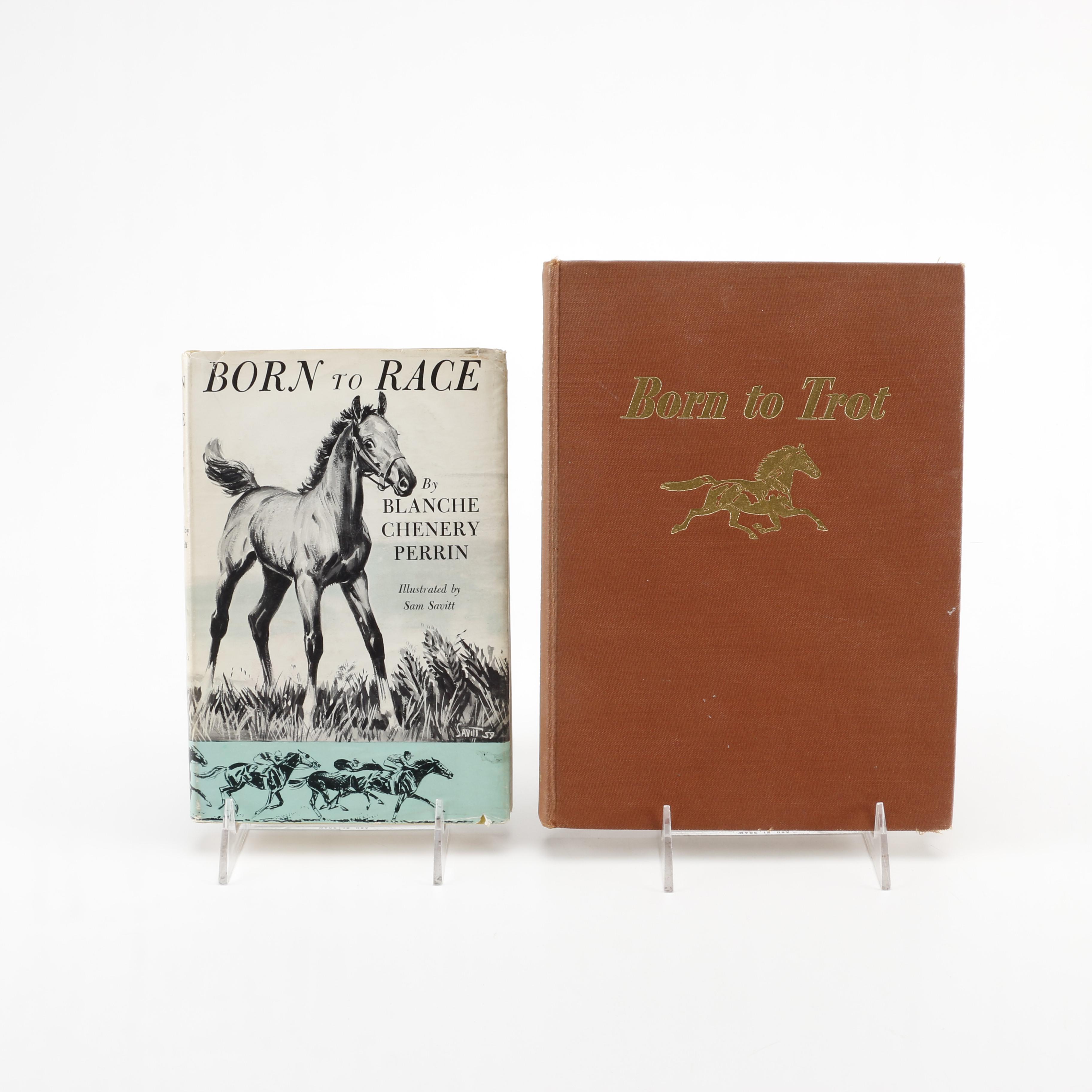1950s Horse Fiction "Born to Trot" and "Born to Race"