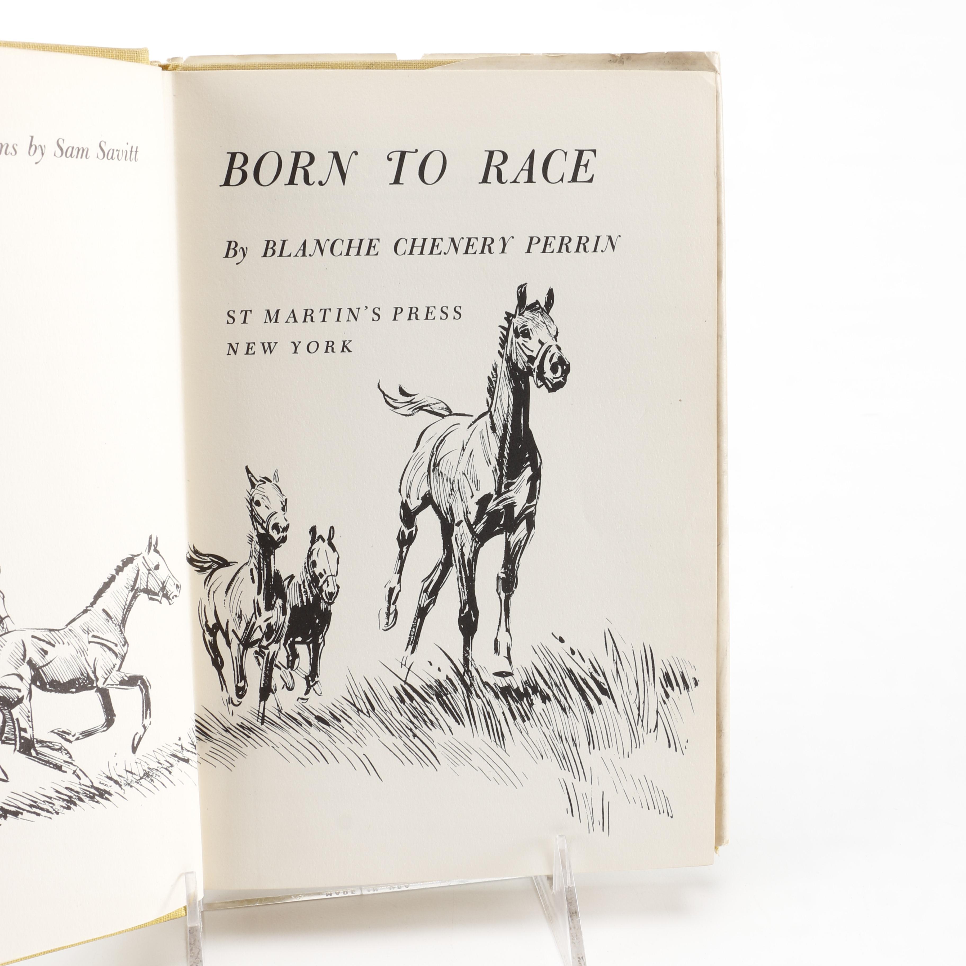 1950s Horse Fiction "Born to Trot" and "Born to Race"