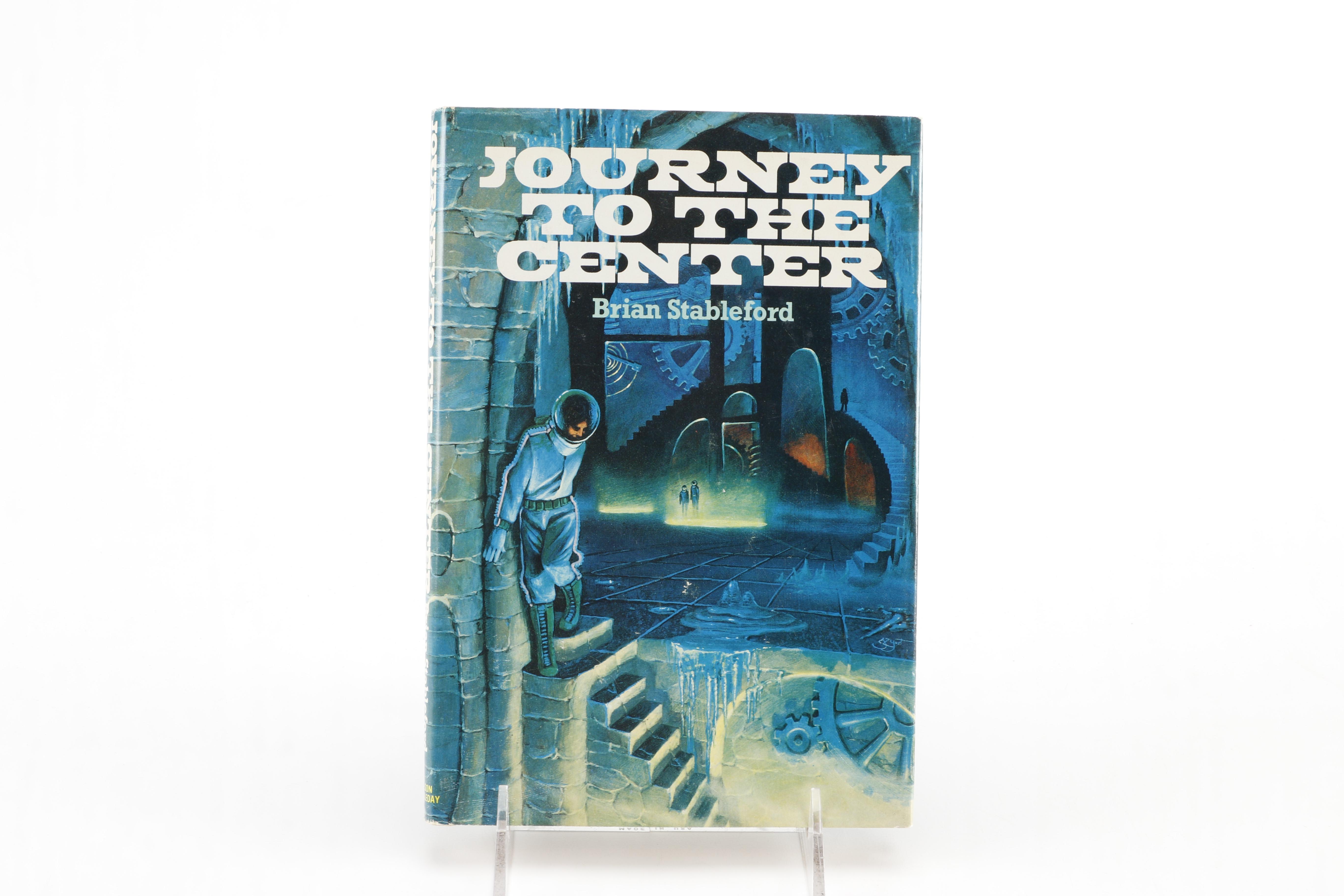 Book Club Edition "Journey to the Center" by Brian Stableford and Authorized Edition of "The Space Eagle: Operation Doomsday" by Jack Pearl
