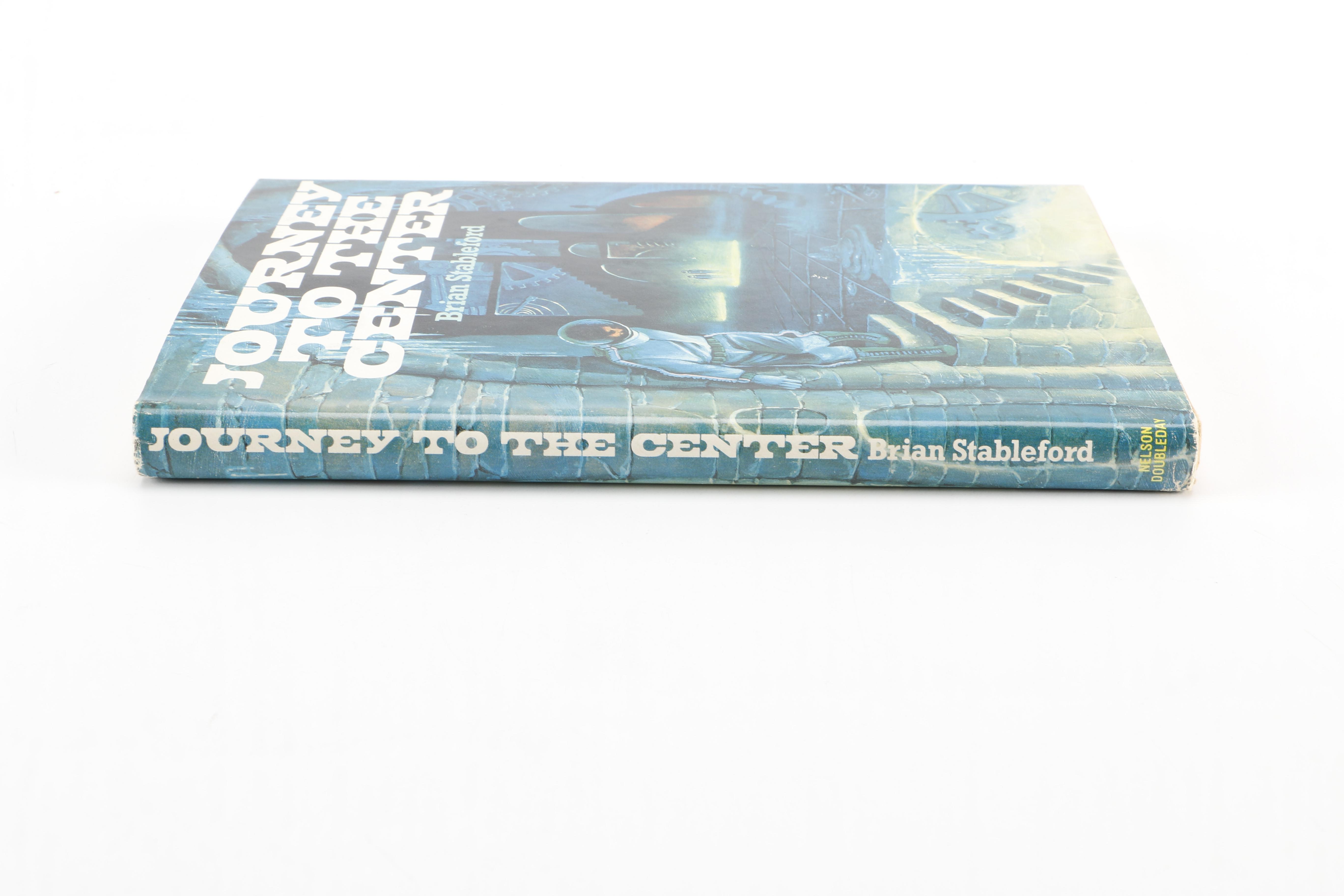 Book Club Edition "Journey to the Center" by Brian Stableford and Authorized Edition of "The Space Eagle: Operation Doomsday" by Jack Pearl
