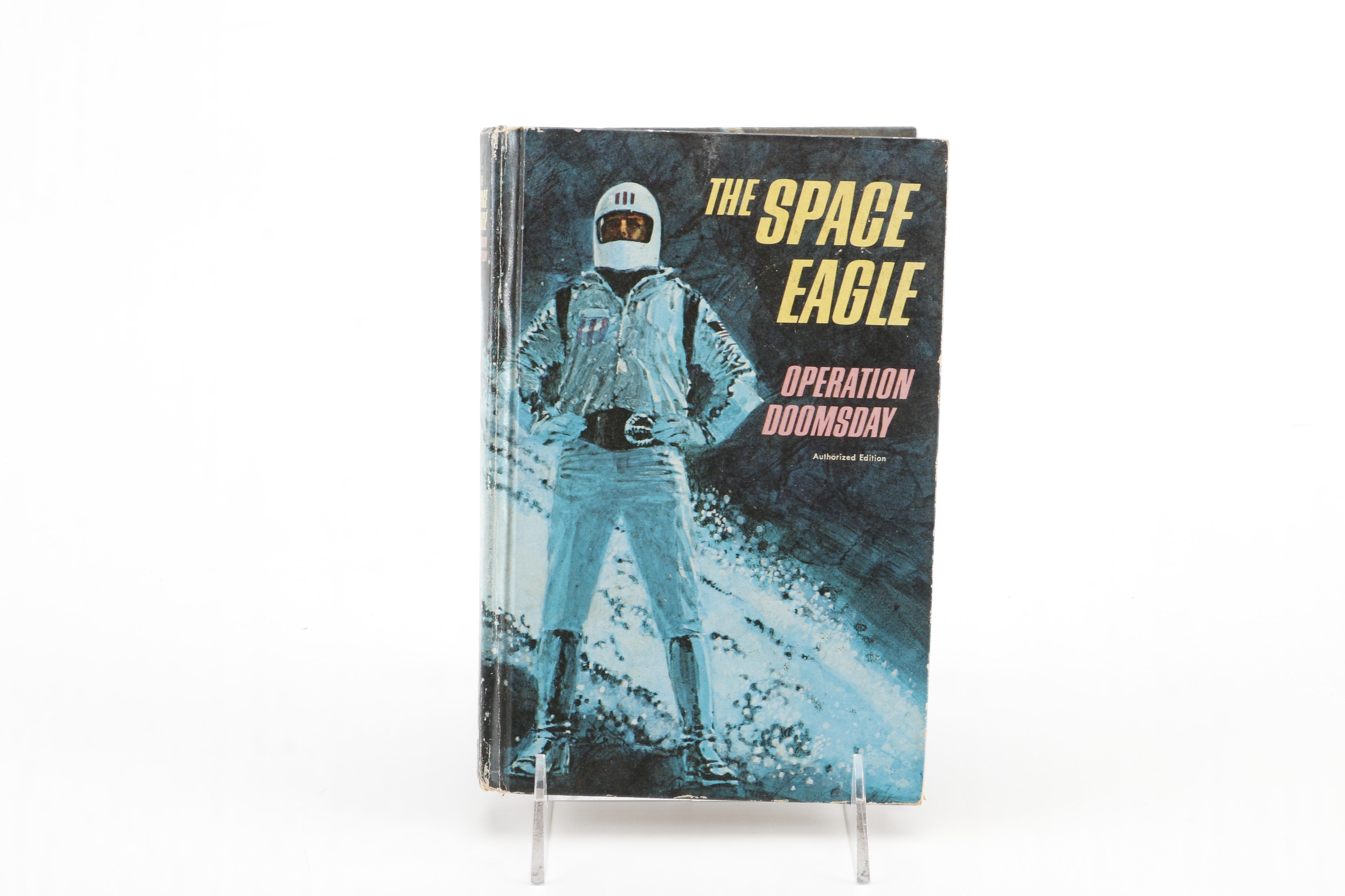 Book Club Edition "Journey to the Center" by Brian Stableford and Authorized Edition of "The Space Eagle: Operation Doomsday" by Jack Pearl