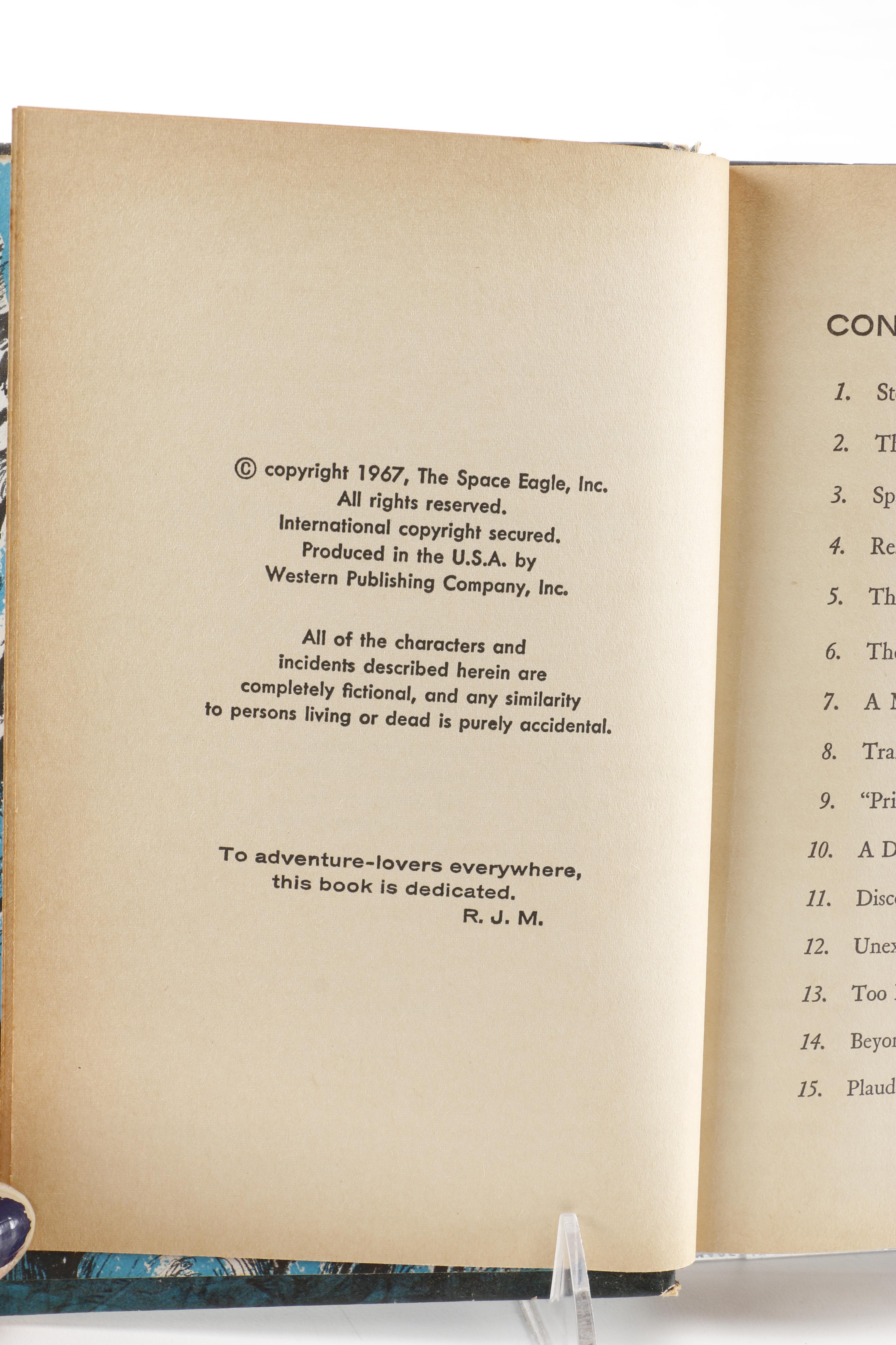 Book Club Edition "Journey to the Center" by Brian Stableford and Authorized Edition of "The Space Eagle: Operation Doomsday" by Jack Pearl