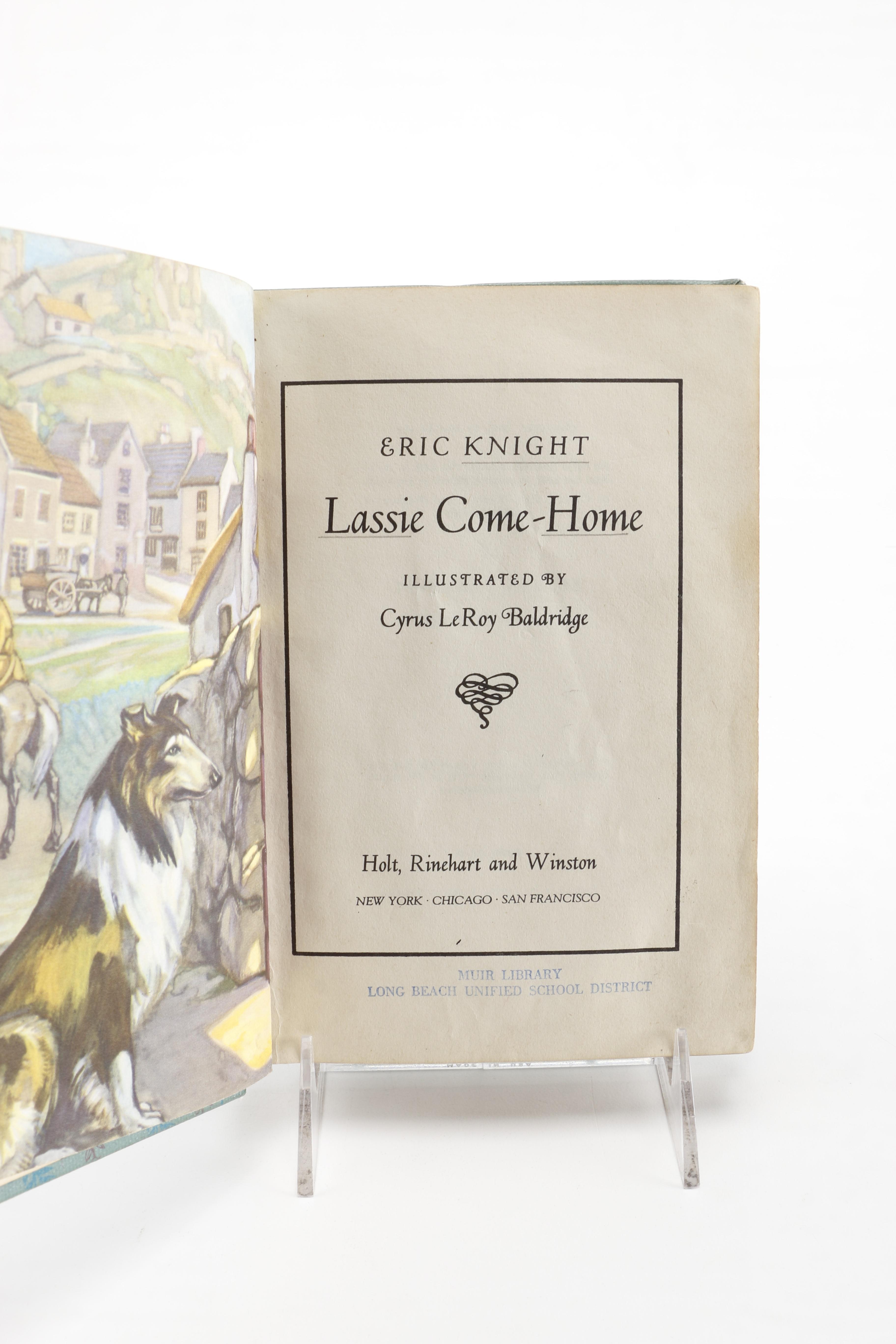 1940 "Lassie Come-Home" by Eric Knight