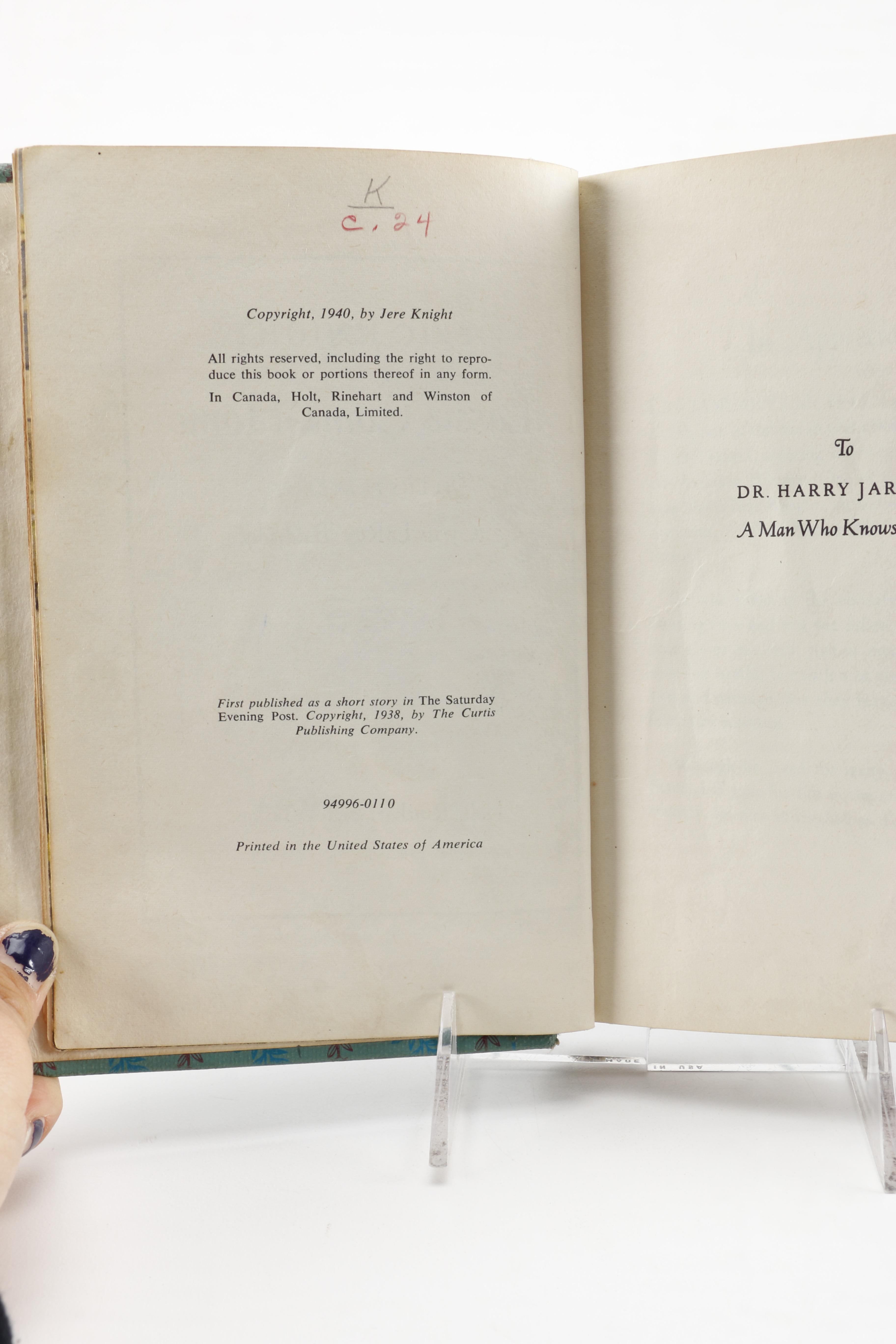 1940 "Lassie Come-Home" by Eric Knight