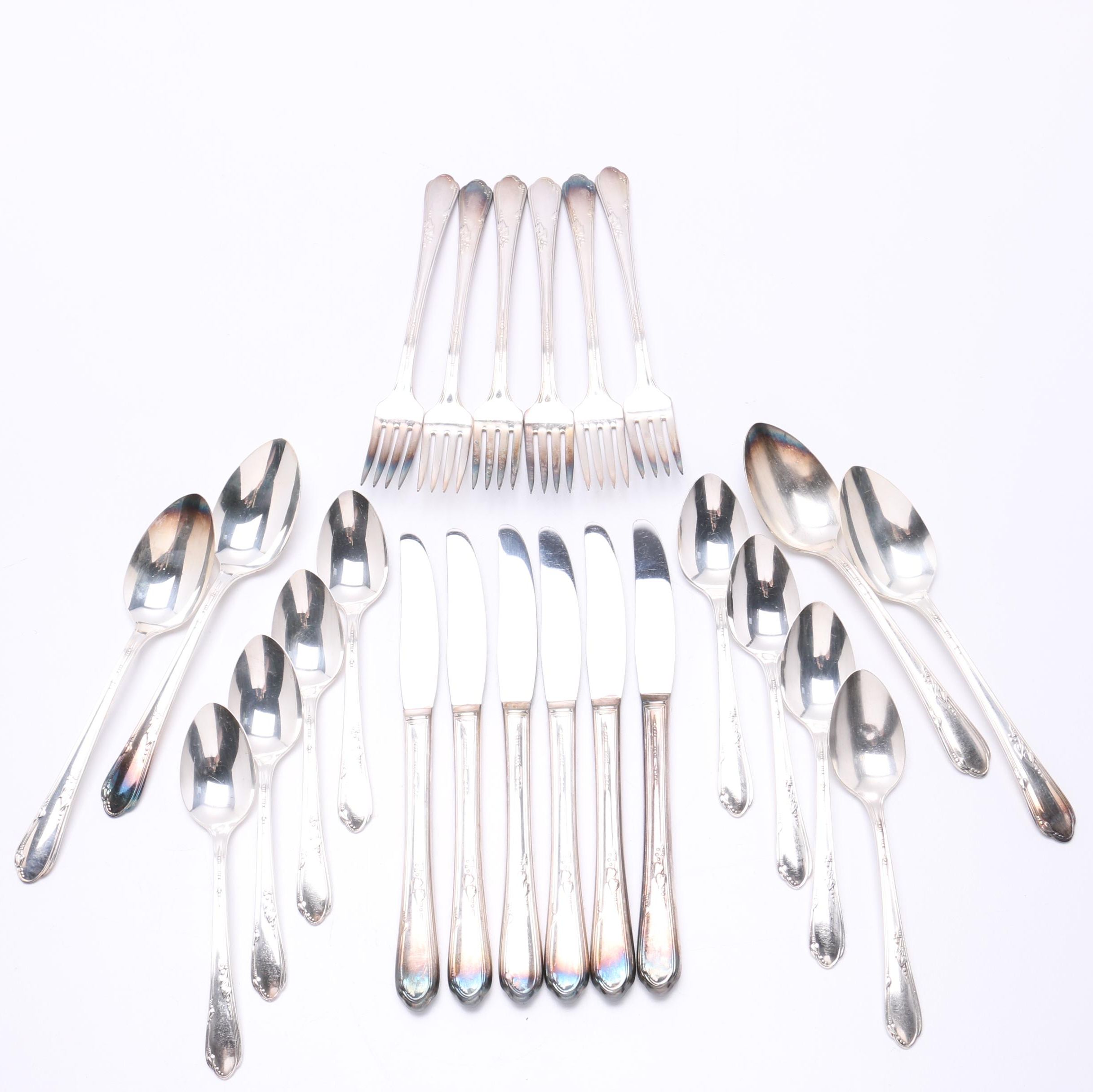 W. A. Rogers Plus Oneida Ltd. Silver Plate Flatware