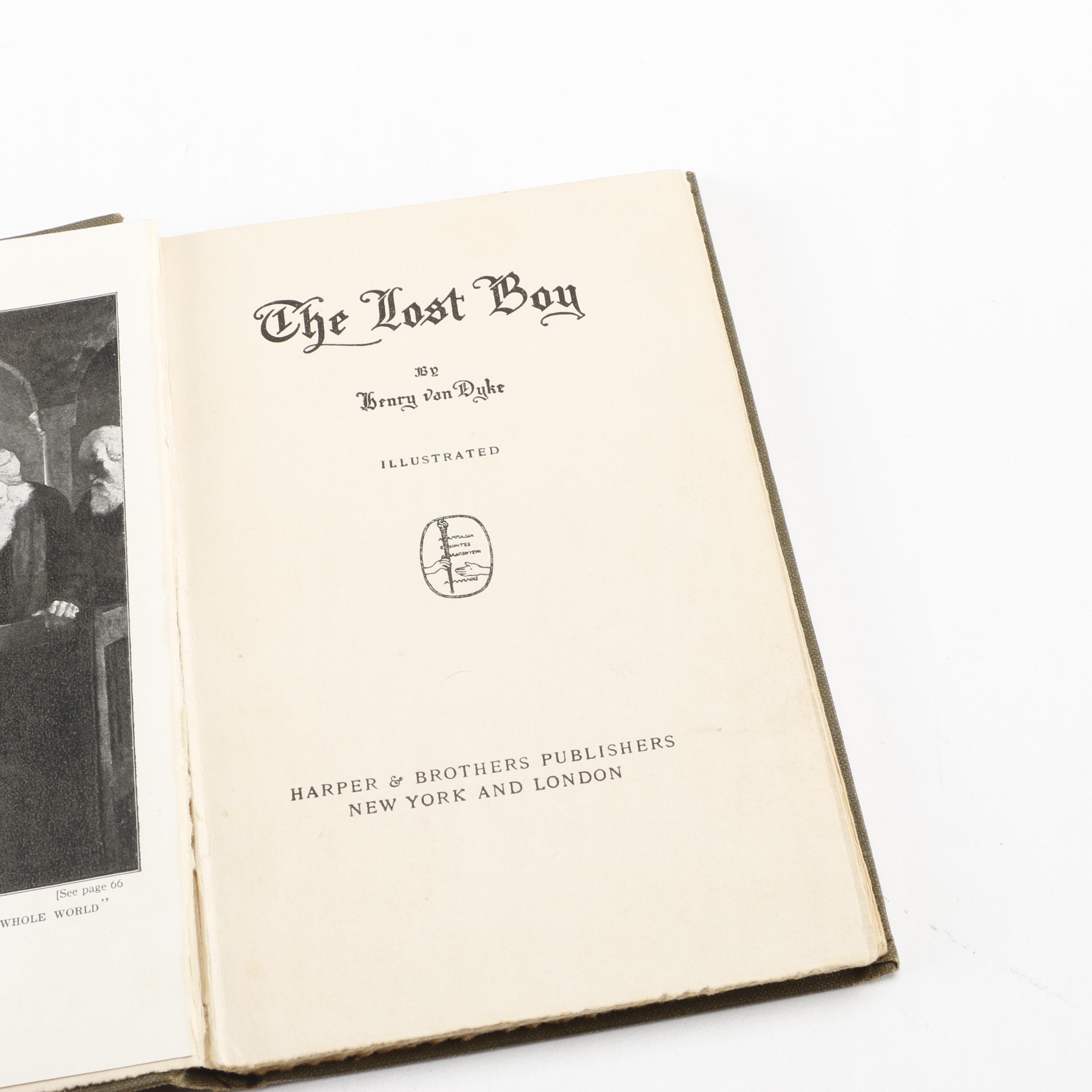 1914 "The Lost Boy" by Henry van Dyke