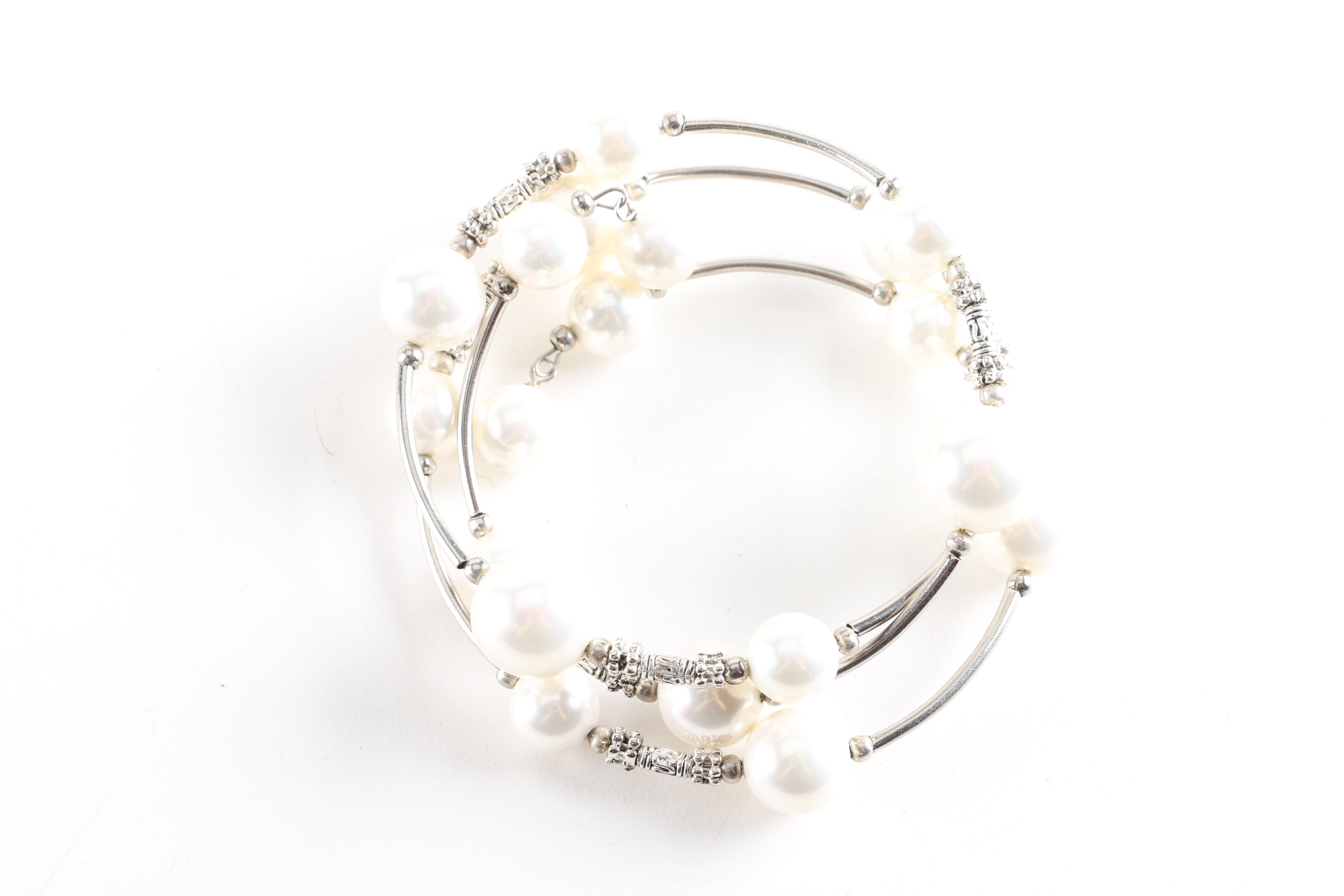 Assorted Gold Tone Jewelry Including Chico's